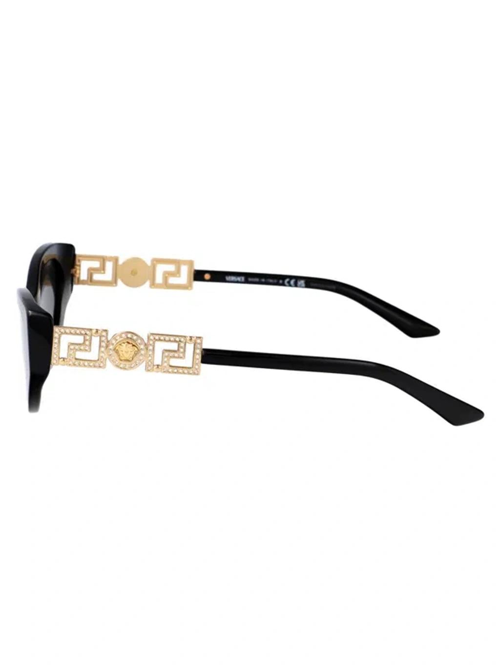 VERSACE Womens Black Ve4454 Logo-embellished Acetate Sunglasses Product Image