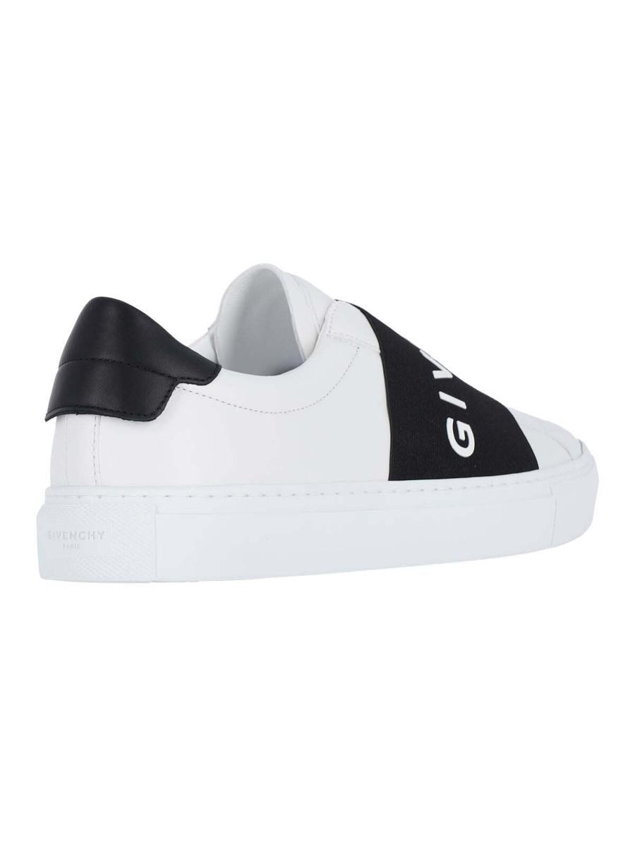 GIVENCHY Urban Street Sneakers In Leather With Elastic Band In Multi Product Image