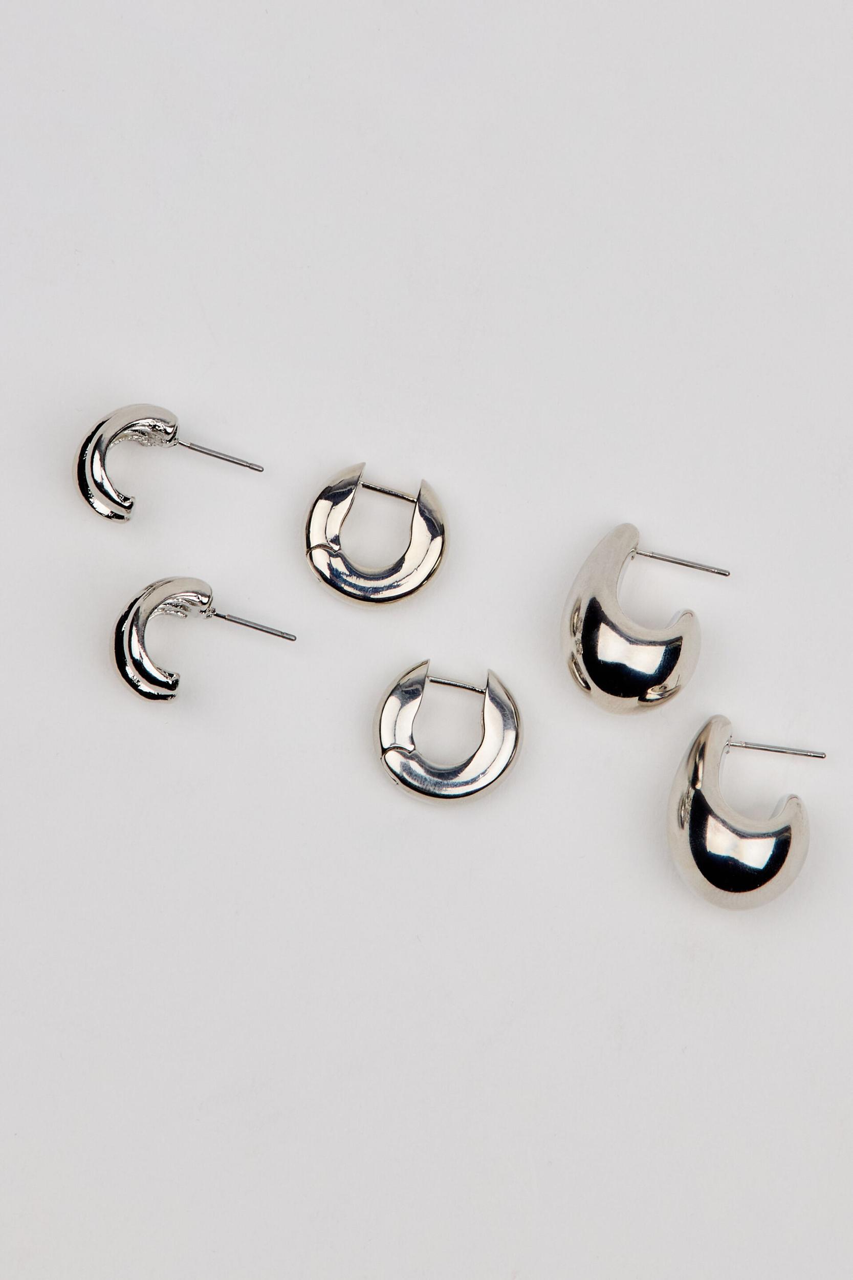 3 Pack Abstract  Earrings Product Image