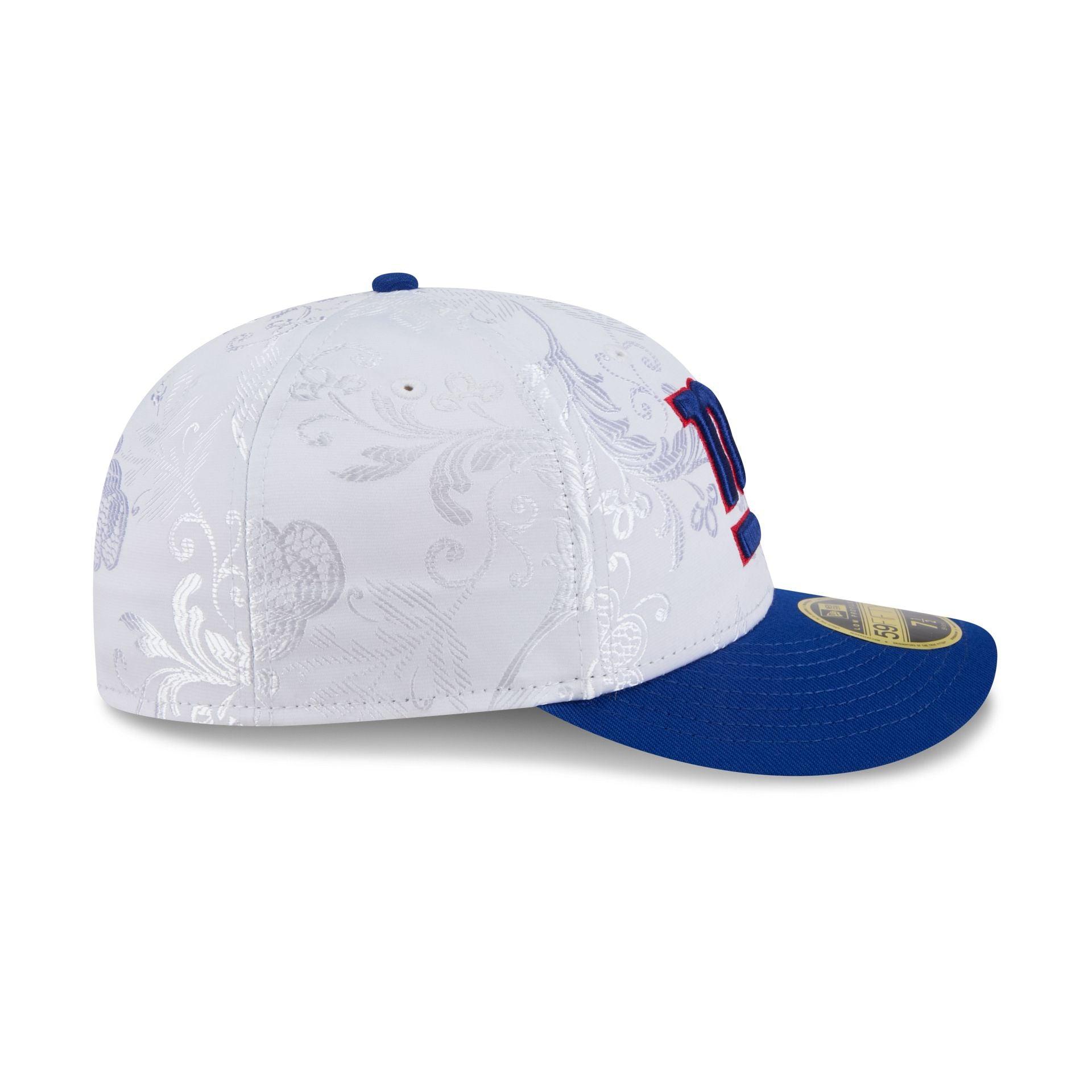 New York Giants Floral Shine Low Profile 59FIFTY Fitted Hat Male Product Image