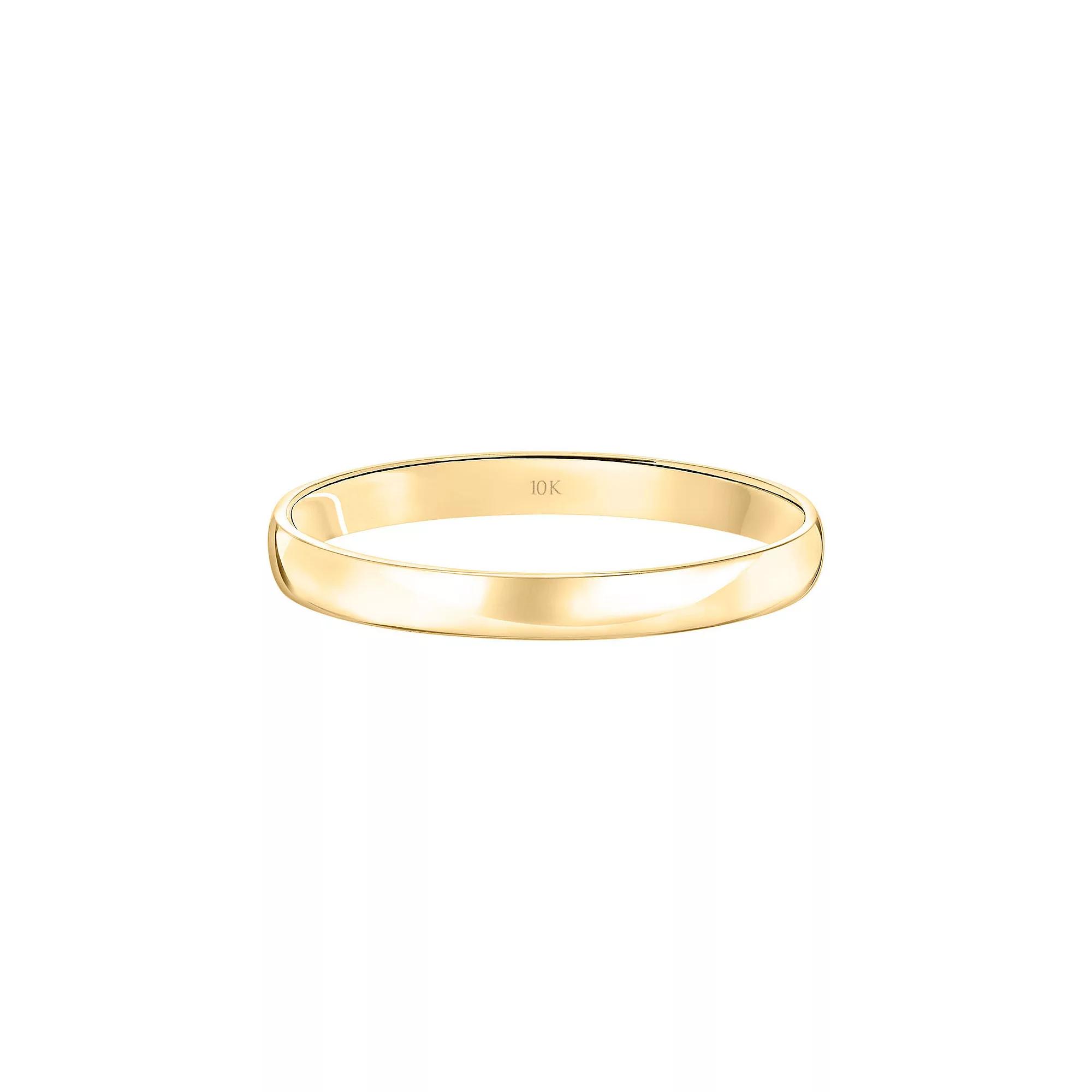 Love Always 10k Gold 3 mm Wedding Band, Women's, Size: 7.50, 10k White Gold Product Image