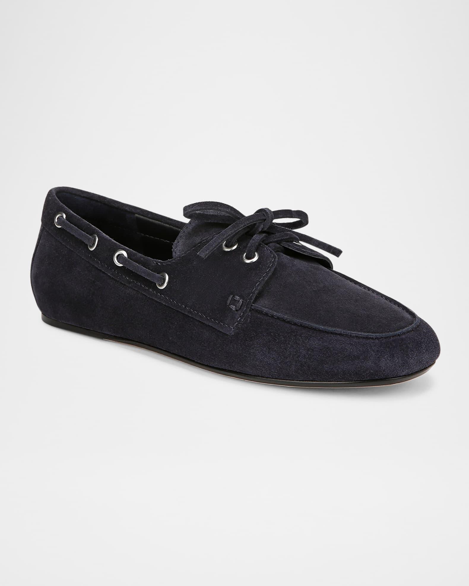 Marin Suede Boat Loafers Product Image