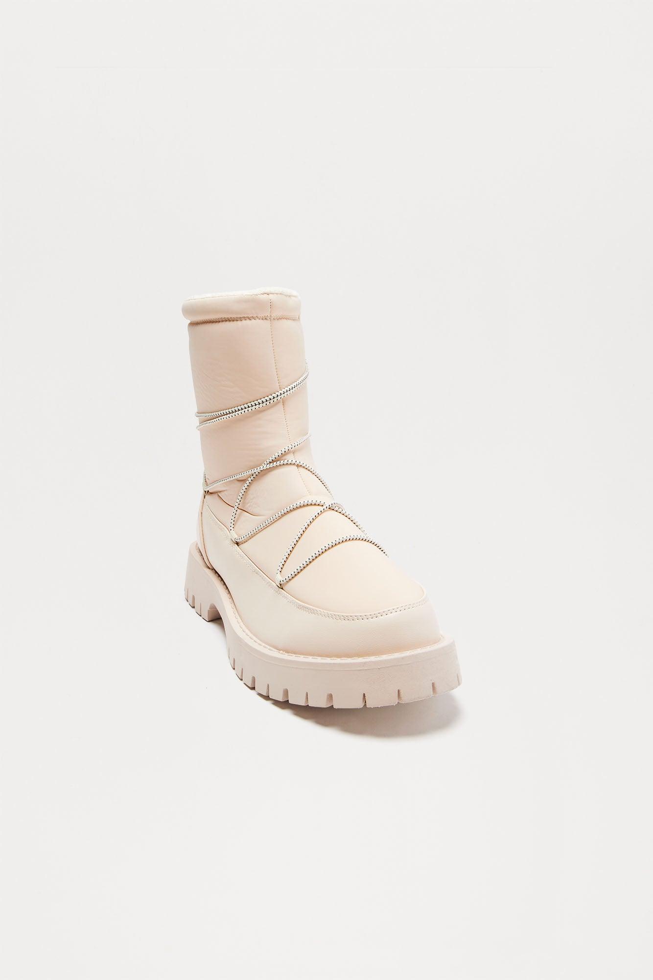 To The Moon Boots - Cream Product Image