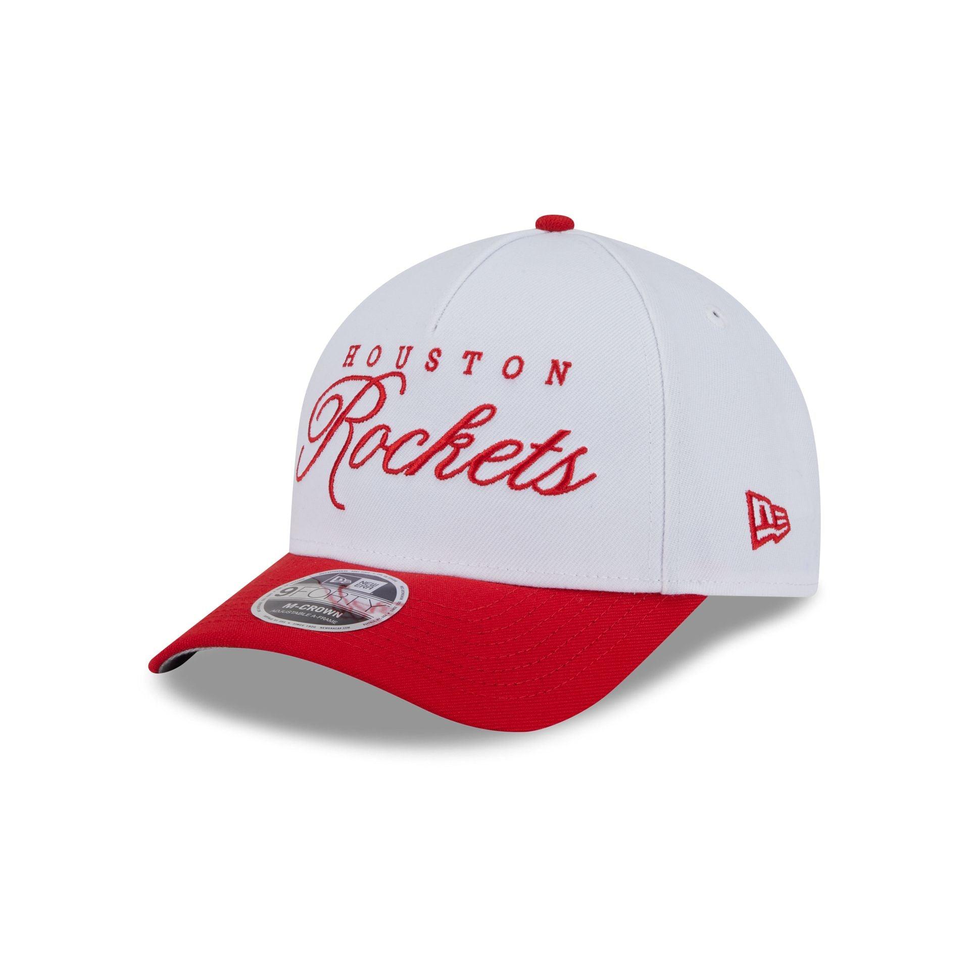 Houston Rockets 2025 Draft 9FORTY M-Crown A-Frame Snapback Hat Male Product Image