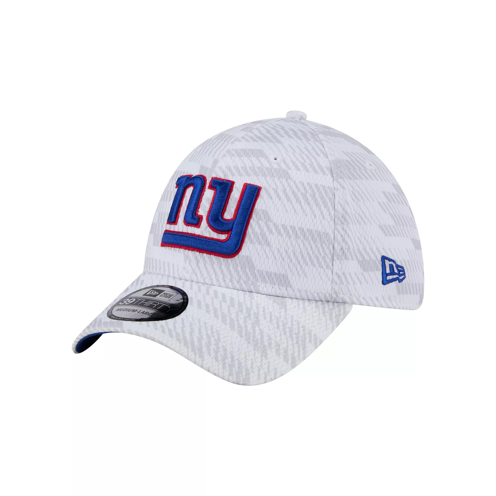 Men's New Era  White New York Giants Gameday Graded 39THIRTY Flex Hat, Size: Medium/Large Product Image