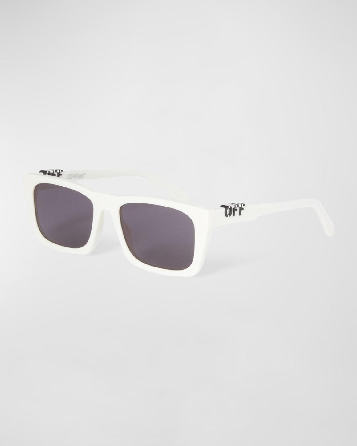 Mens Albany Acetate Rectangle Sunglasses Product Image