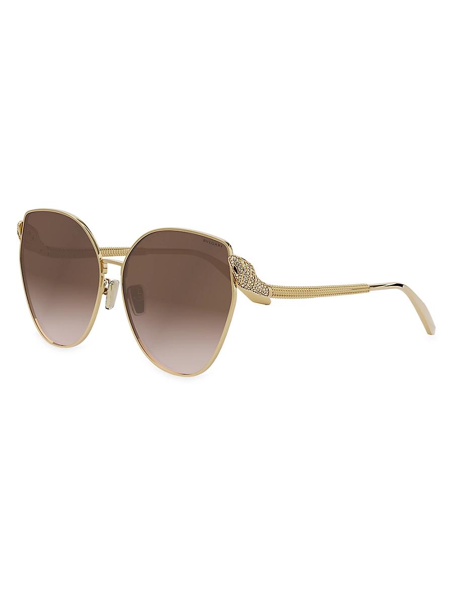 Womens Serpenti 63MM Butterfly Sunglasses Product Image
