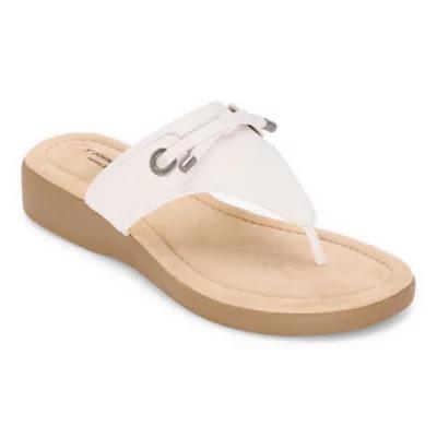St. John's Bay Womens Arden T-Strap Flat Sandals Product Image