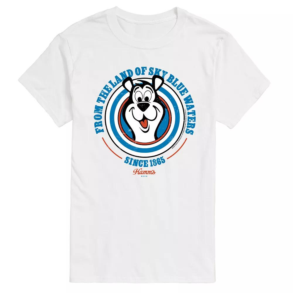 Big & Tall Hamm's Beer Retro Americana Graphic Tee, Men's,  Product Image