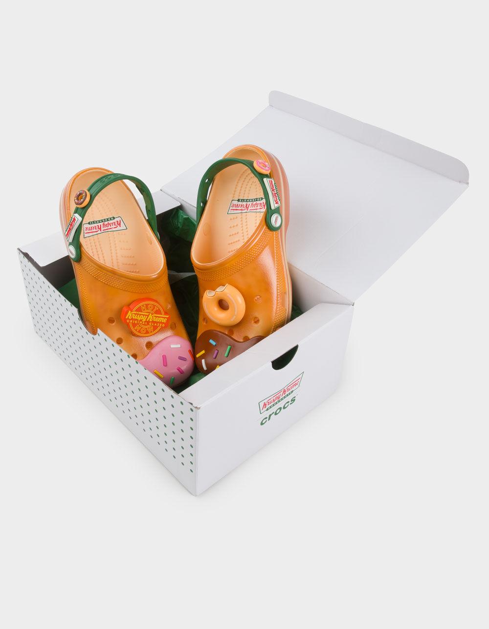CROCS x Krispy Kreme Classic Clogs - GOLD Product Image