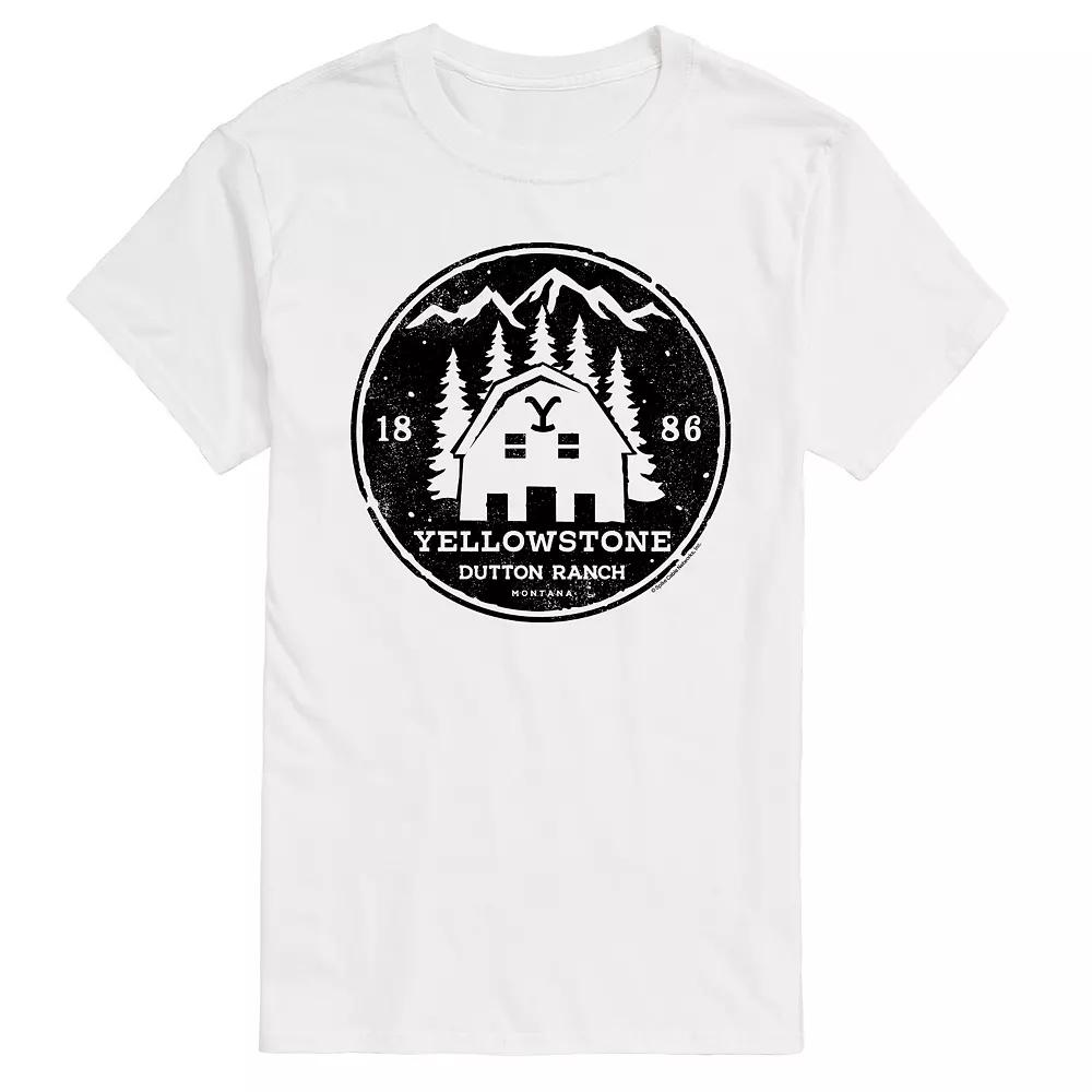 Big & Tall Yellowstone Dutton Ranch Graphic Tee, Men's,  Product Image
