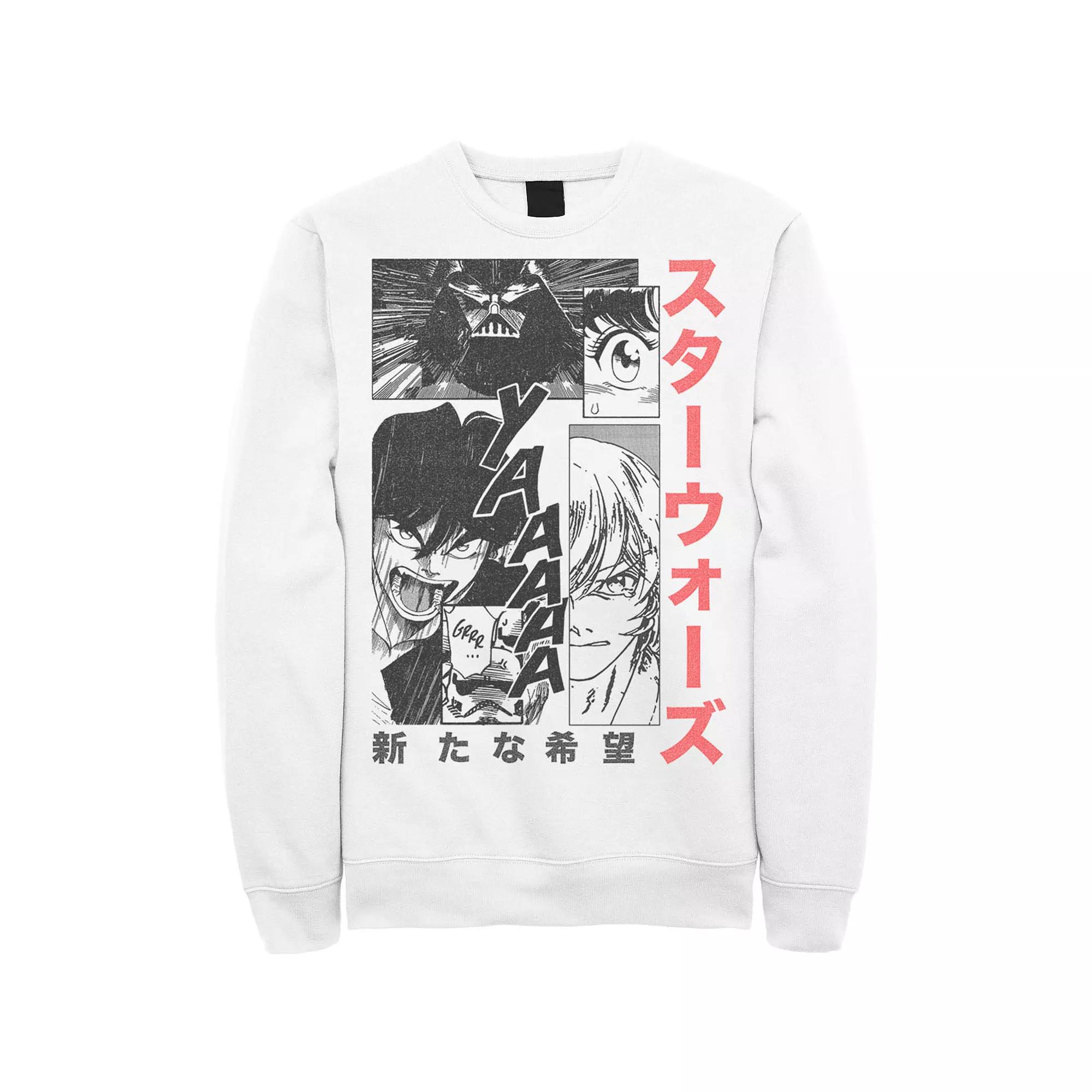 Men's Star Wars Manga Comic Panels Sweatshirt,  Product Image
