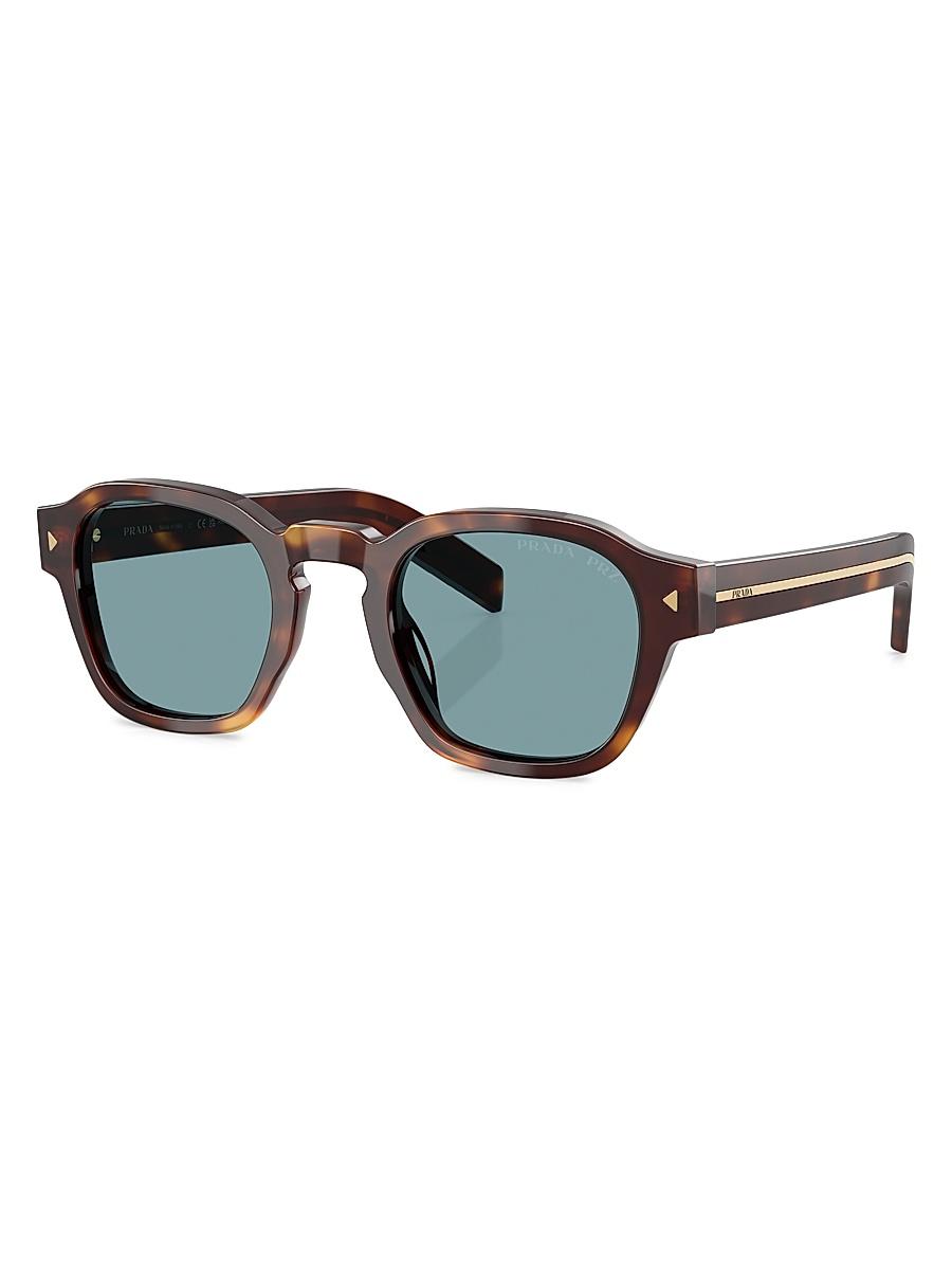 Ray-Ban Carlos Sunglasses Frame Blue Lenses Product Image