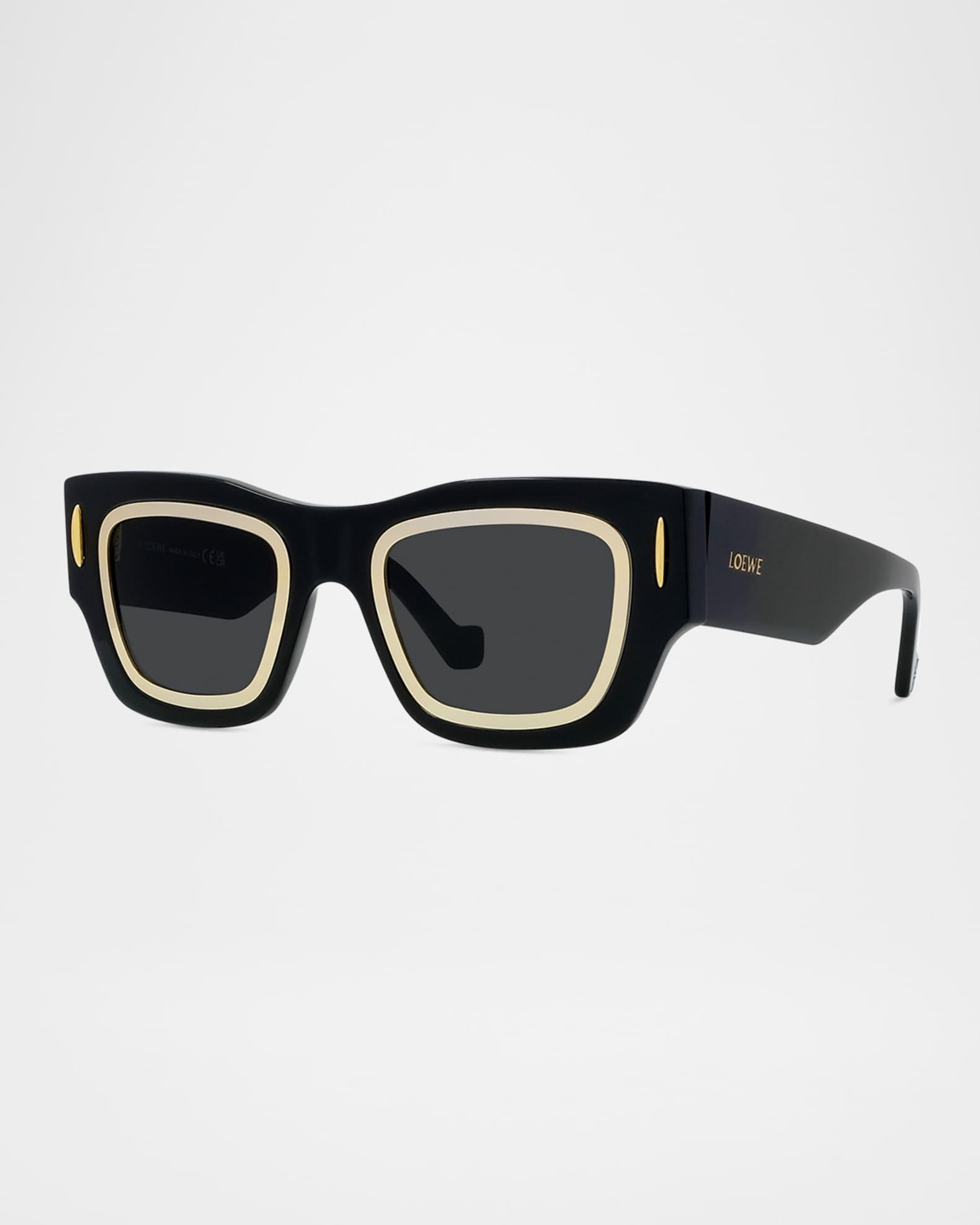 Signature Square Acetate Sunglasses Product Image