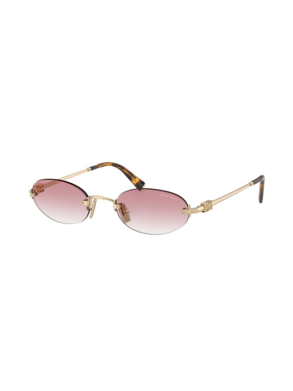 Greca-detail cat eye-frame sunglasses Product Image