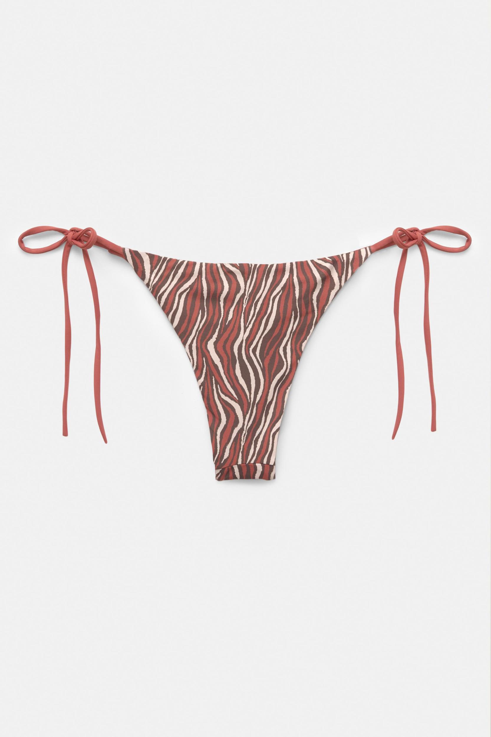 Zebra print bikini bottoms Product Image