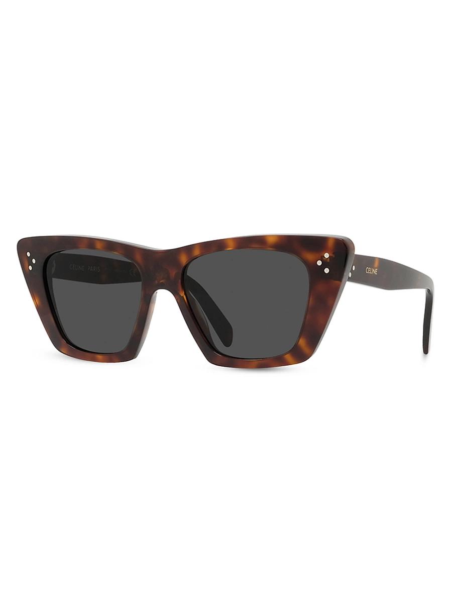 Mens DiorOblique S2I 52MM Rectangular Sunglasses Product Image
