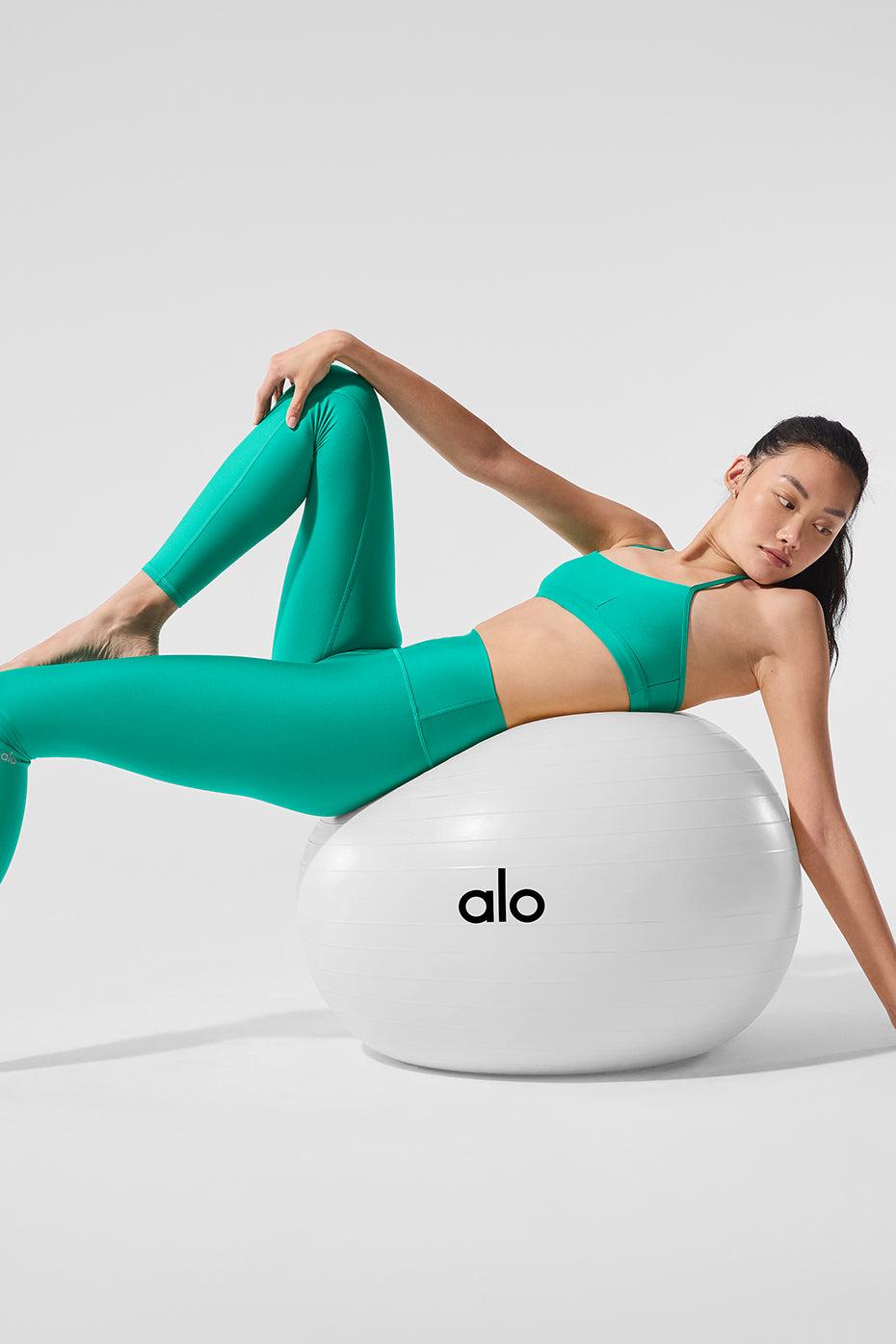 High-Waist Airlift Legging - Spruce Green Product Image