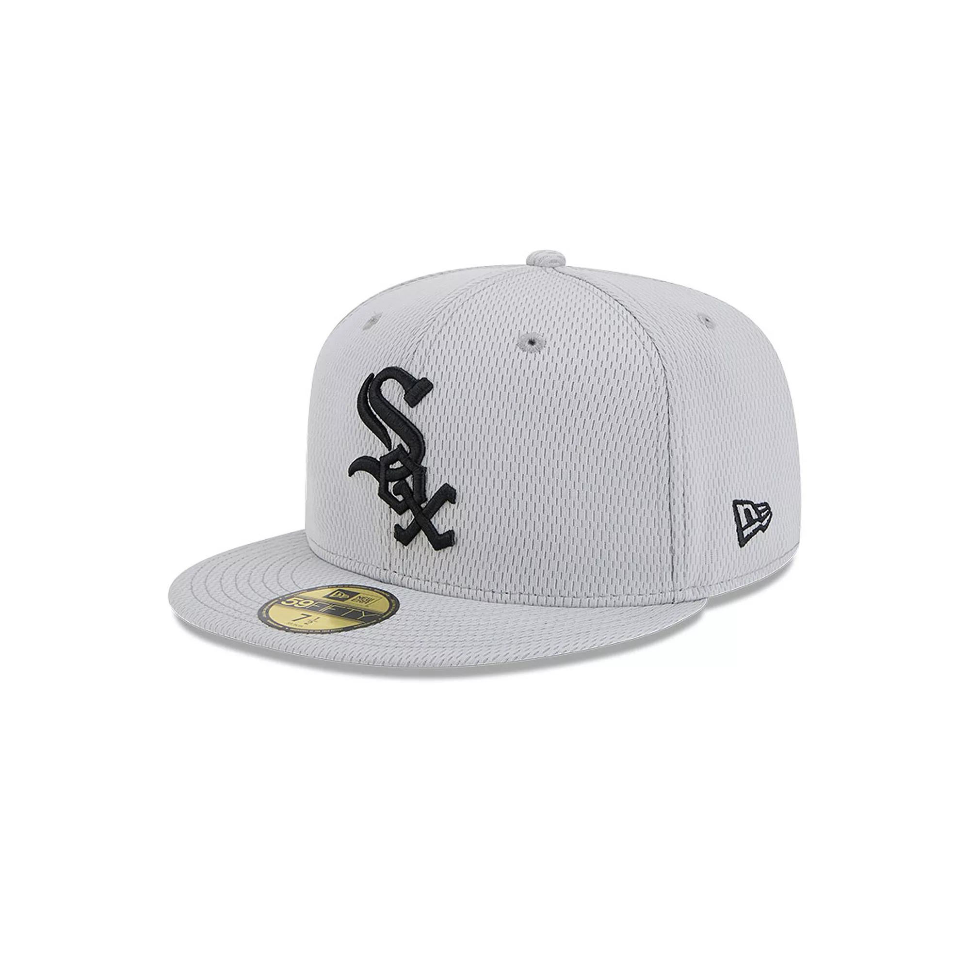 Men's New Era Gray Chicago White Sox 2025 MLB Clubhouse 59FIFTY Fitted Hat,  Product Image