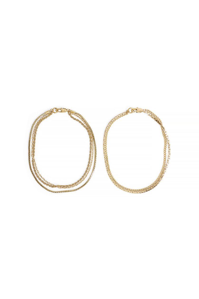 Multipack Chain Anklets Product Image