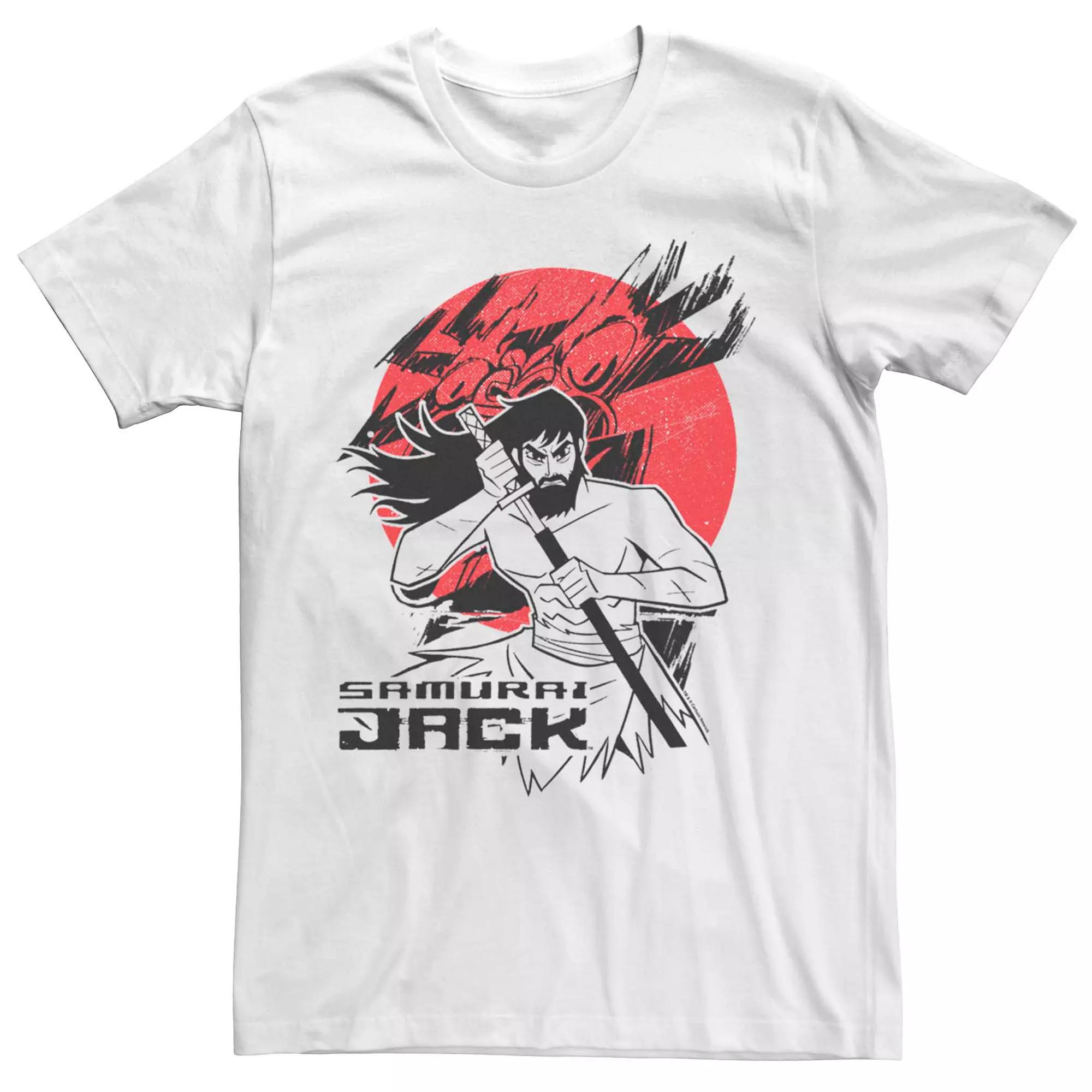 Men's Cartoon Network Samurai Jack Red Sun Tee,  Product Image