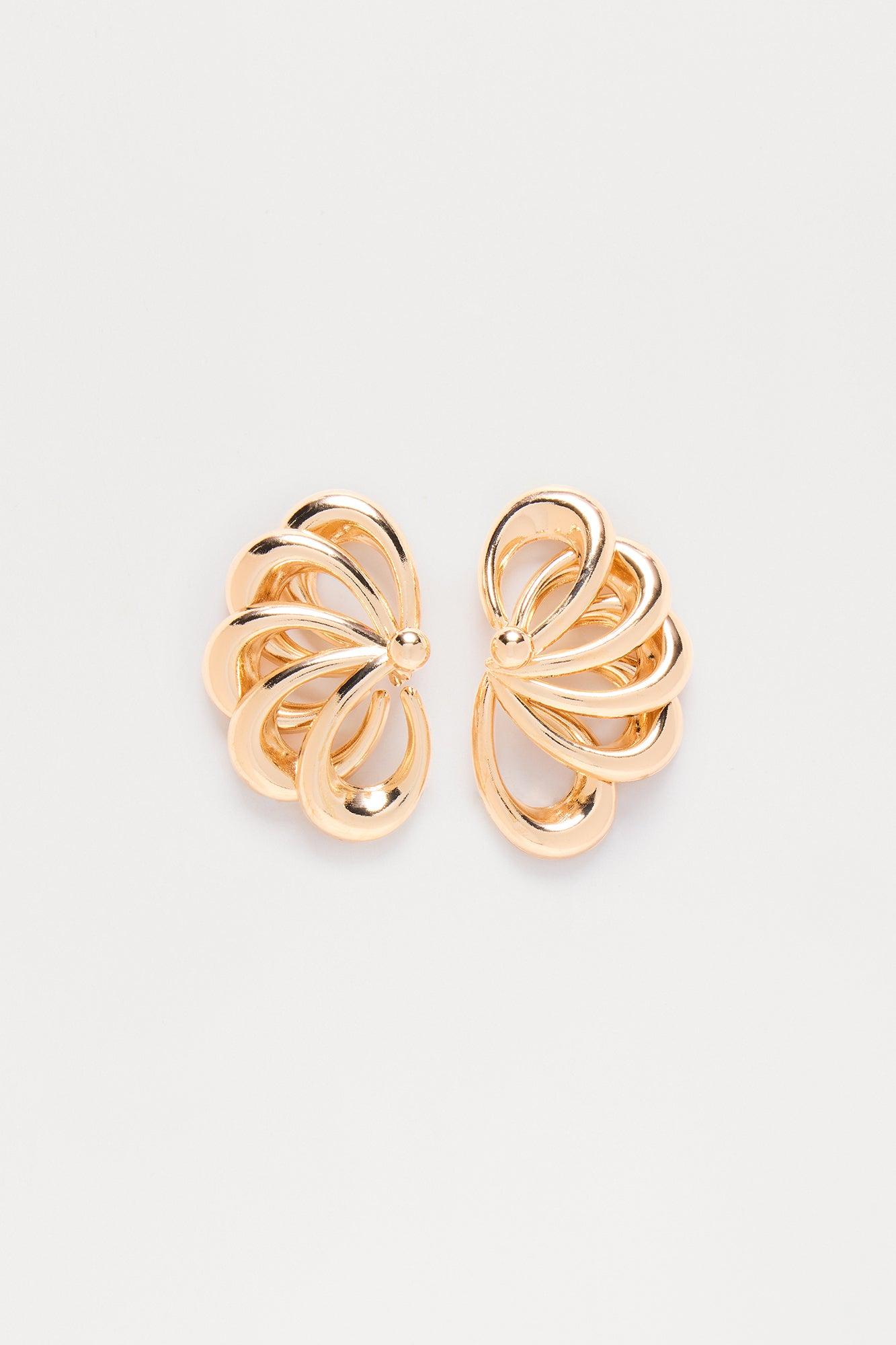 The Beauty Of Sunrise Drop Earrings - Gold Product Image