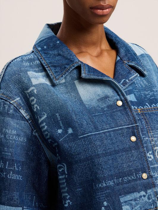 PaxLaTimes Denim Shirt Product Image