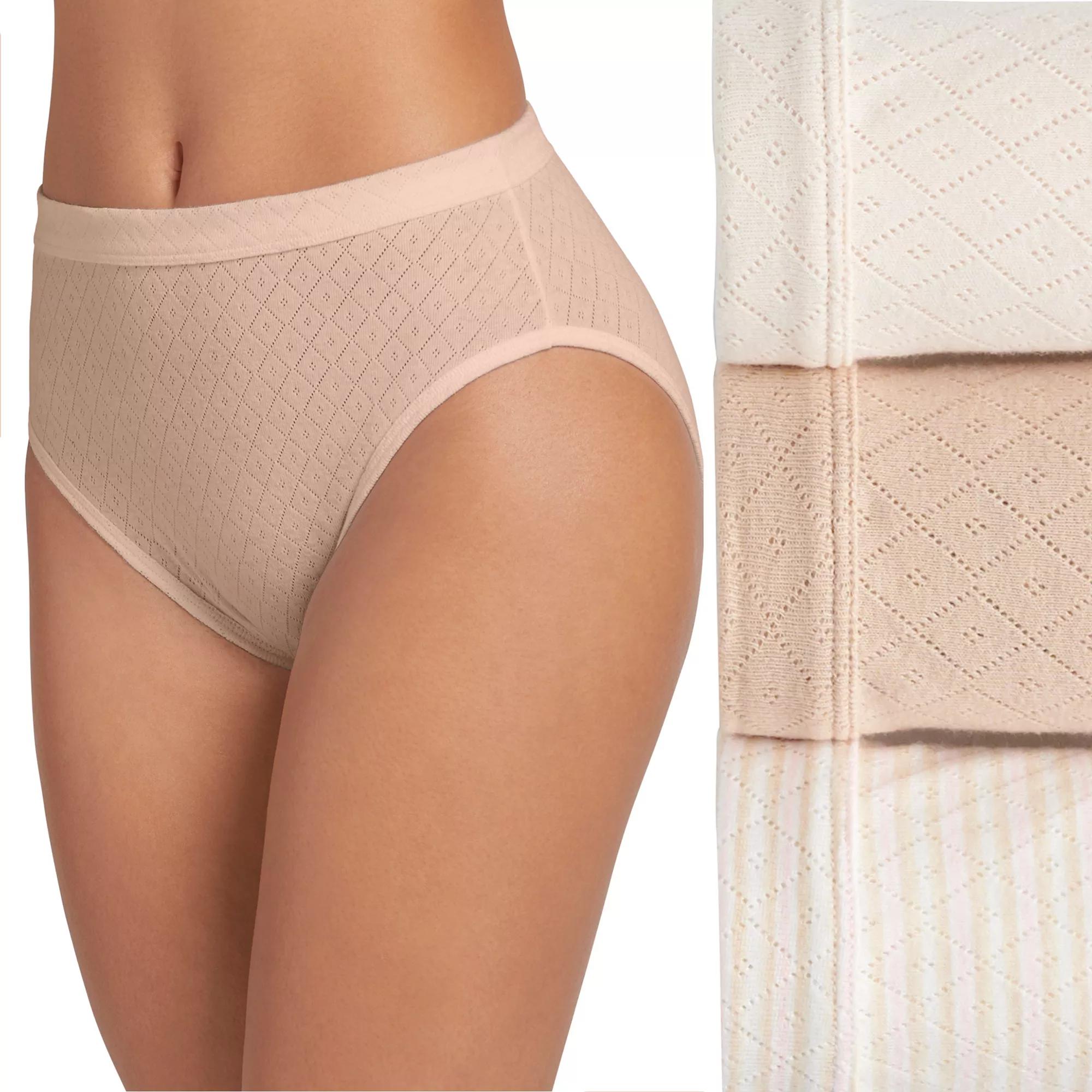 Women's Jockey® Elance Breathe 3-pack French Cut Panty Set 1541,  Product Image