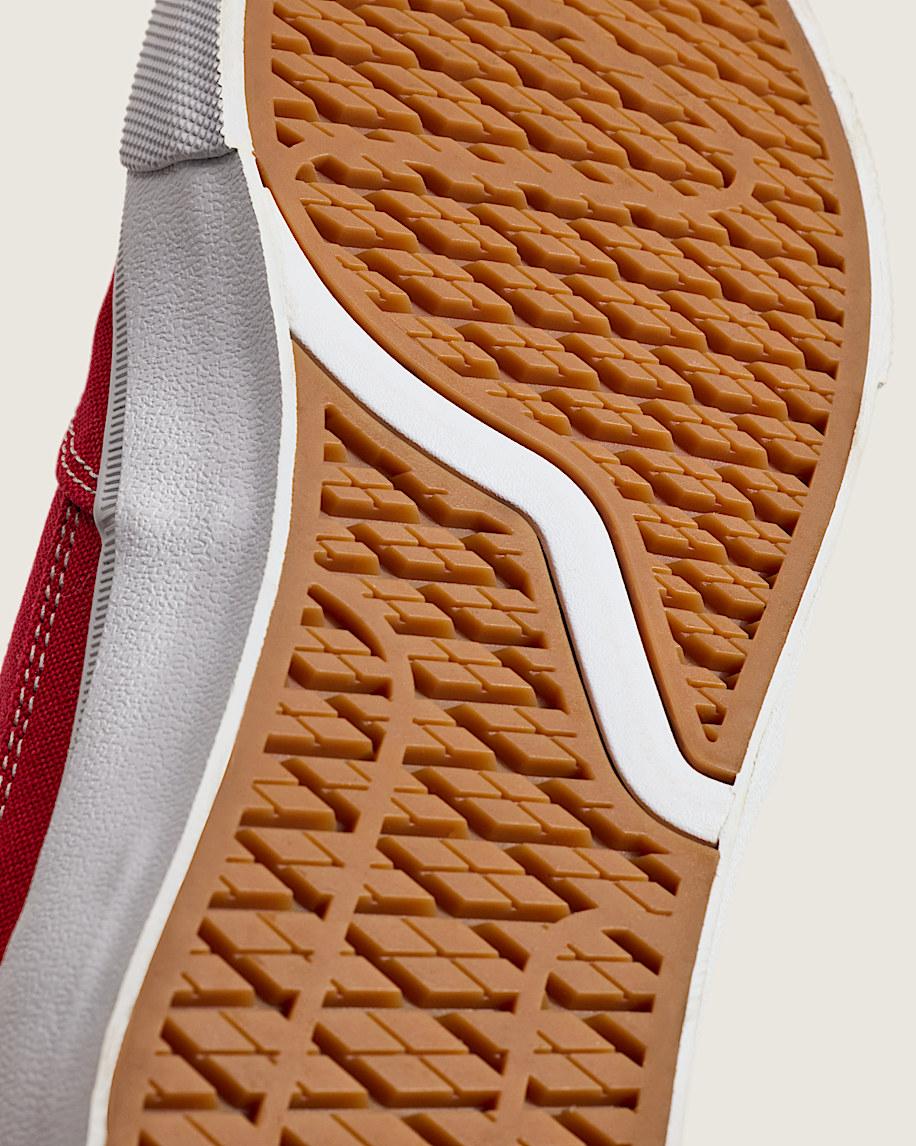 Skate Curren Caples Shoe in Red / White| Vans US Product Image