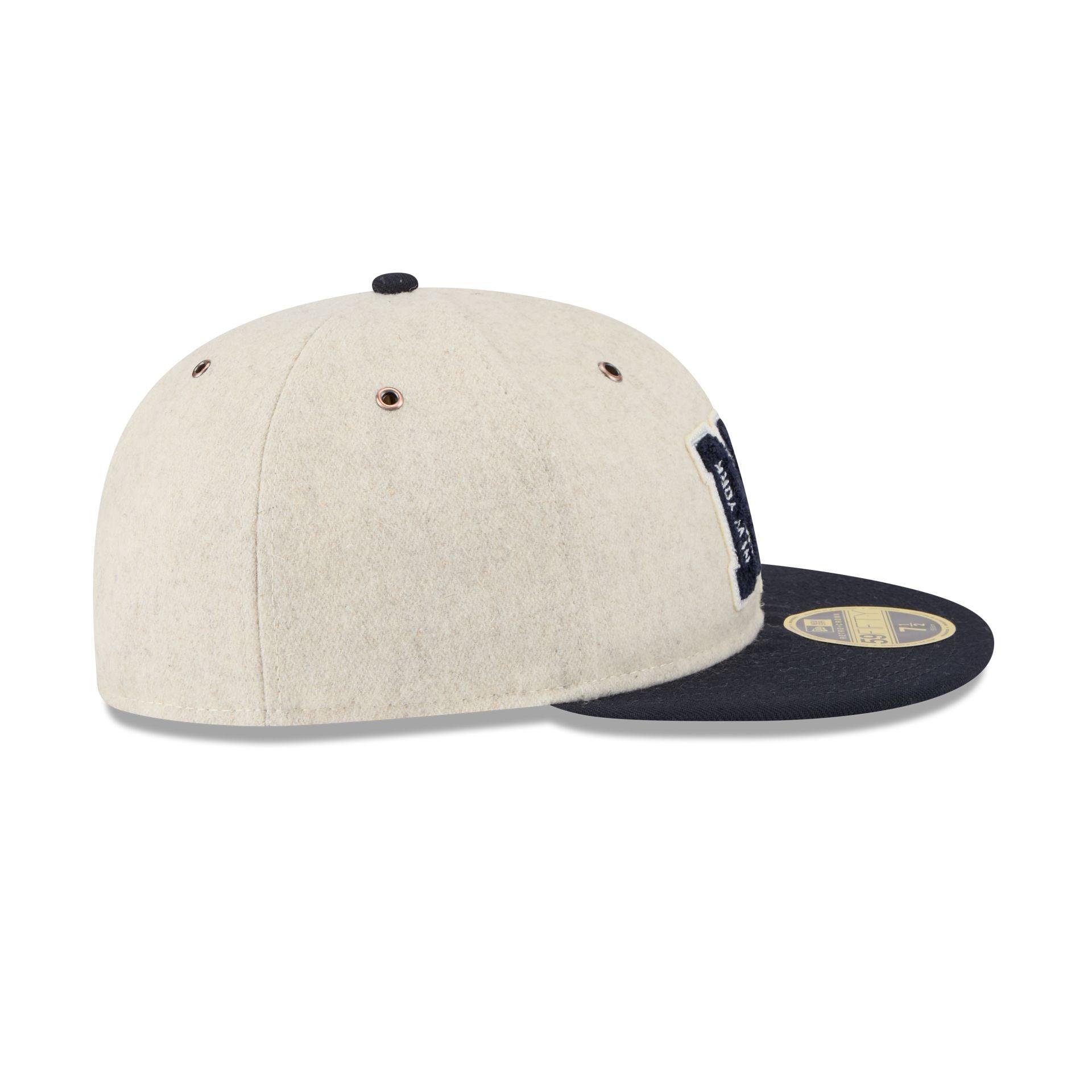 New York Yankees Wool Letterman Retro Crown 59FIFTY Fitted Hat Male Product Image