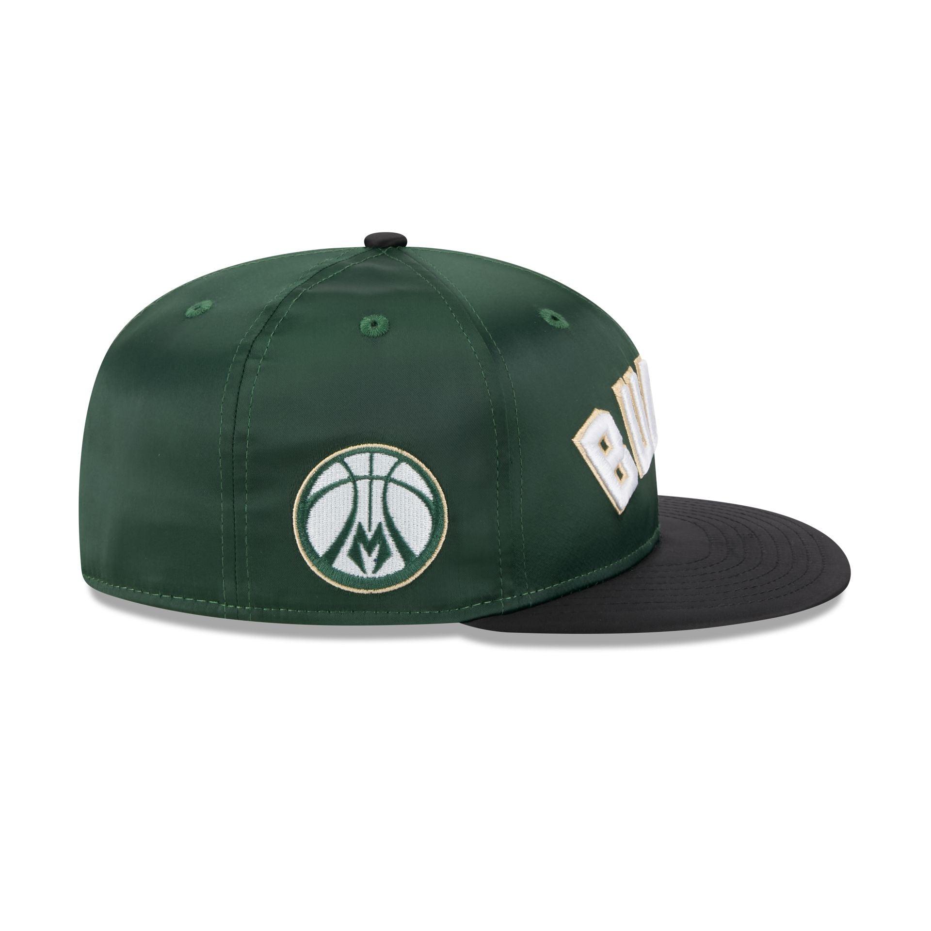 Milwaukee Bucks Spring Satin 59FIFTY Fitted Hat Male Product Image