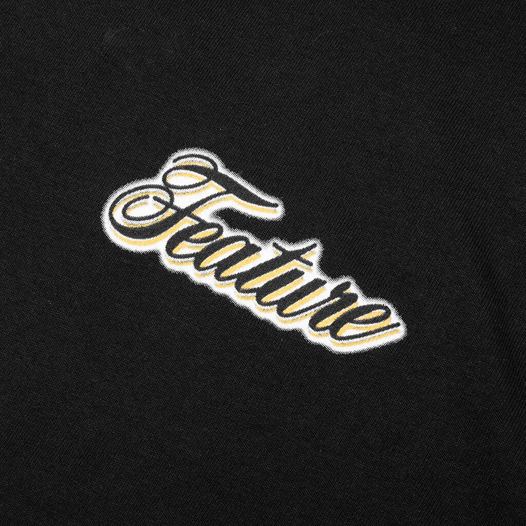 FEATURE x Golden State Warriors Airbrush Tee - Black Male Product Image