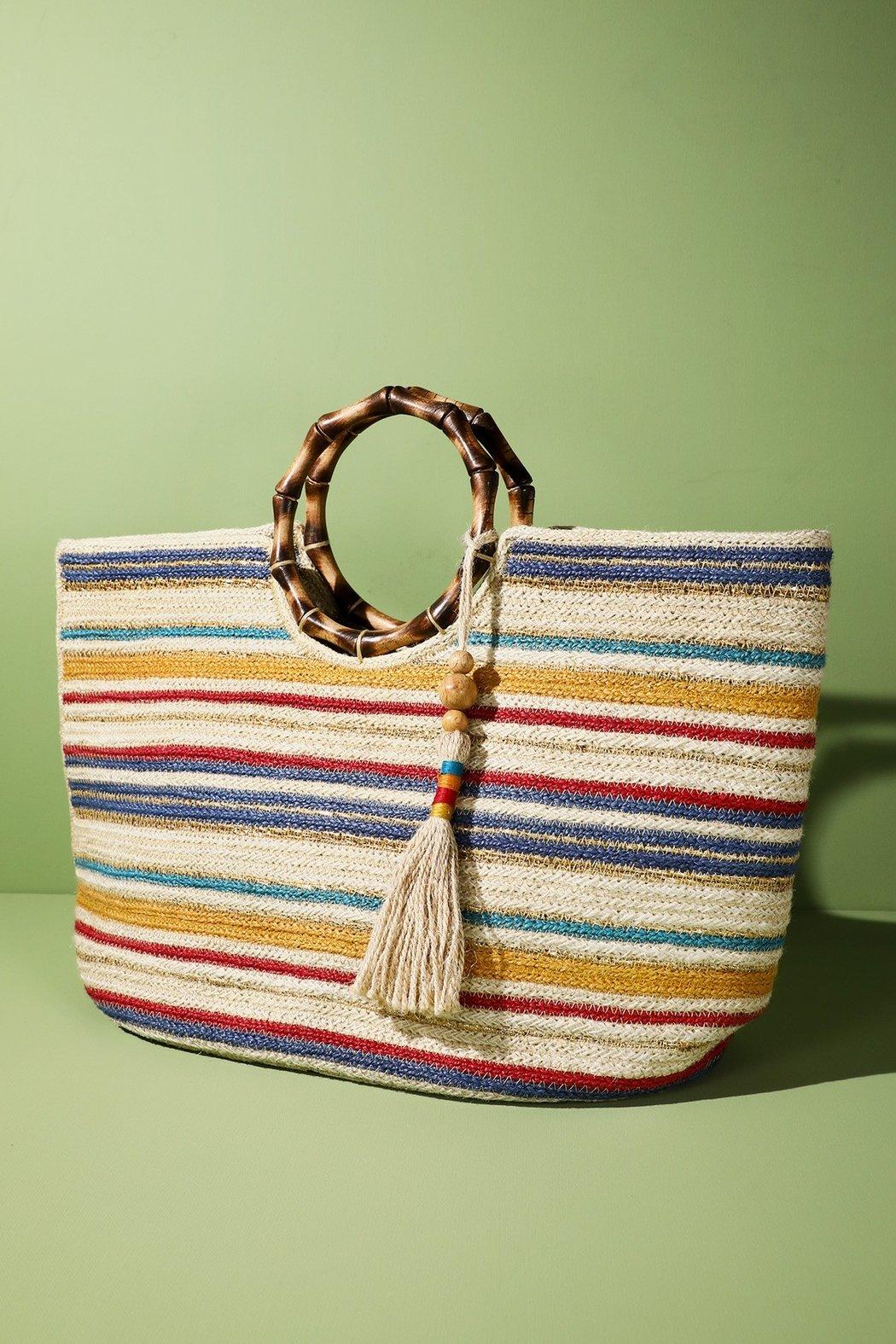 Bamboo Jute Bag Product Image