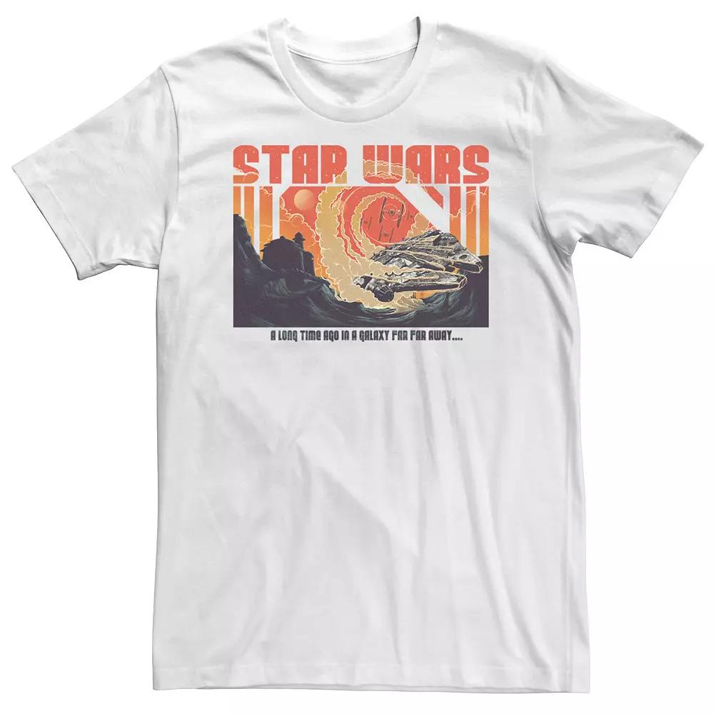 Big & Tall Star Wars Group Shot Return Of The Jedi Desert Battle Tee, Men's,  Product Image
