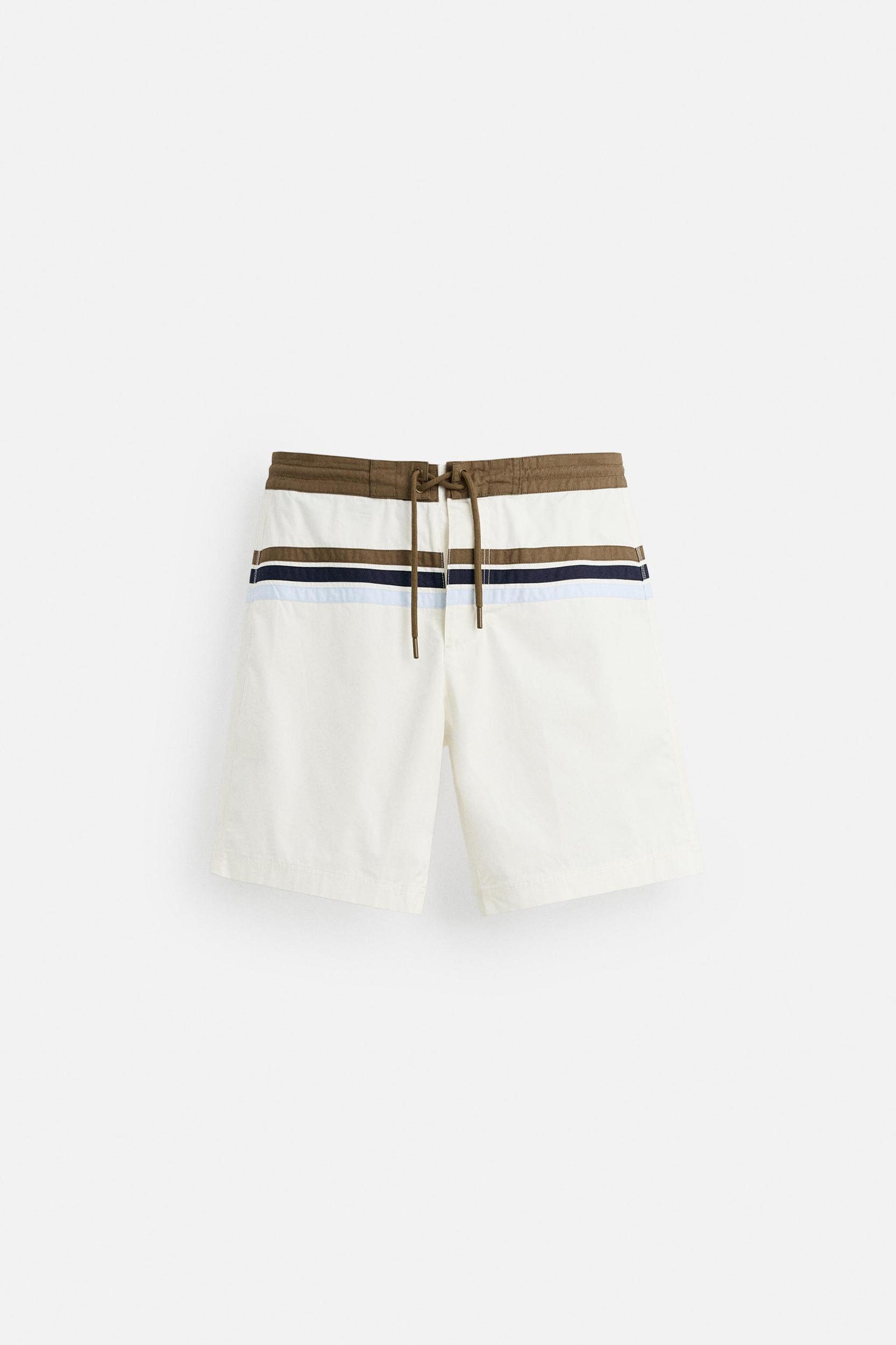 STRIPED LONG SWIMSUIT Product Image