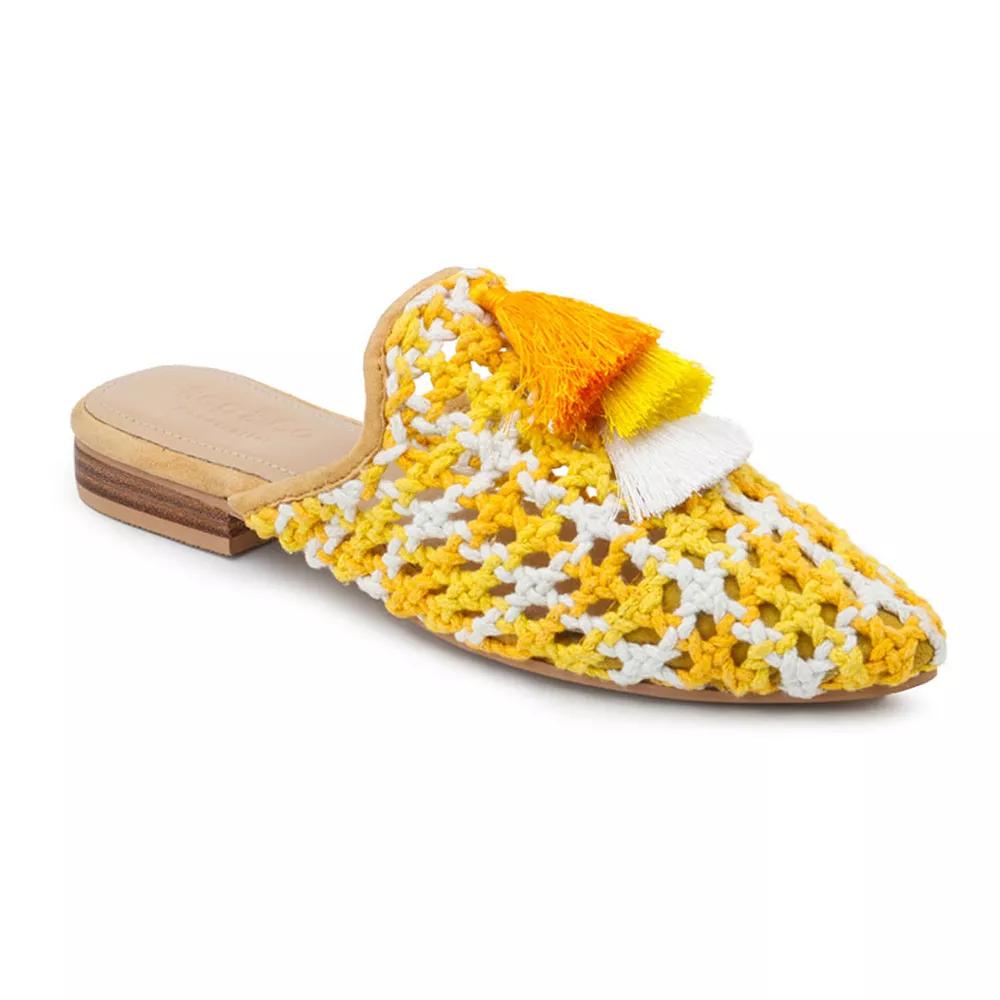 Rag & Co Mariana Women's Woven Mules, Size: 5, Blue Product Image