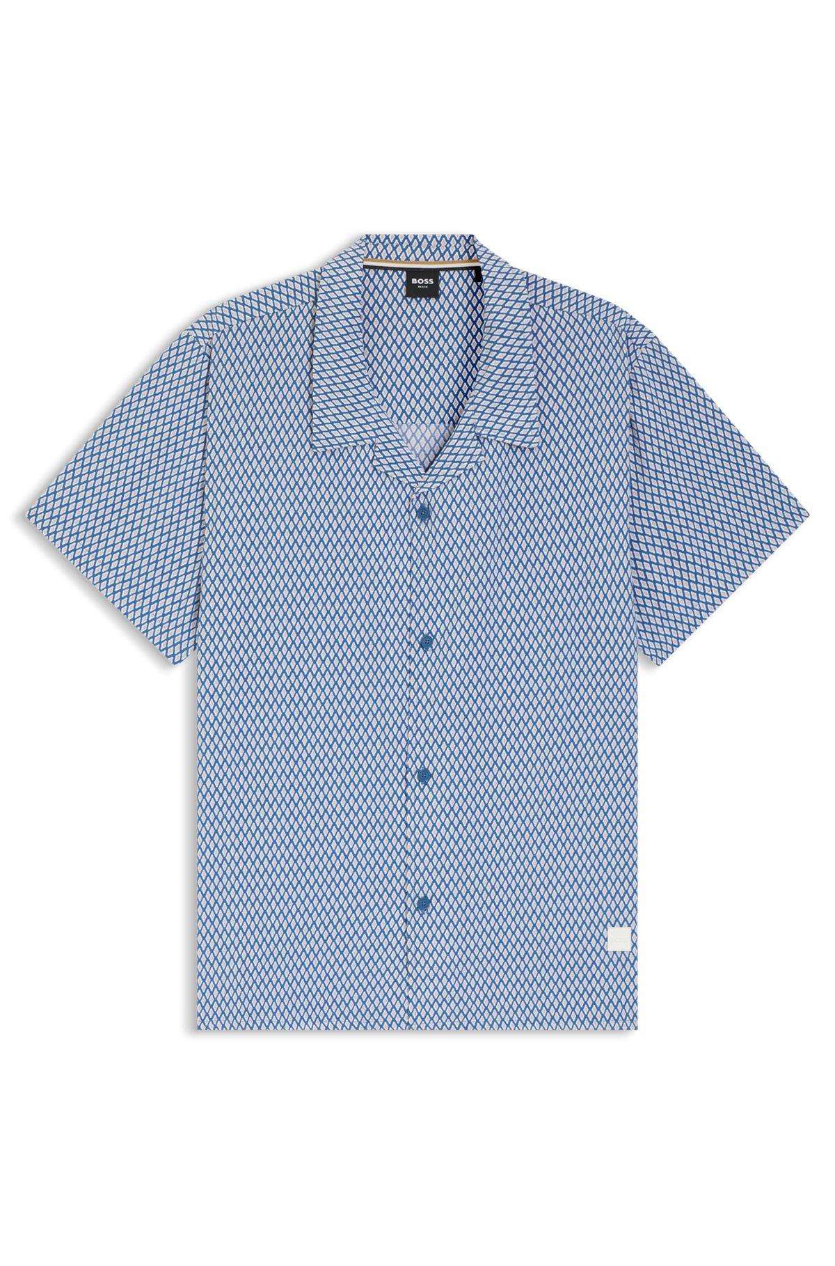 Regular-fit shirt with all-over print Product Image