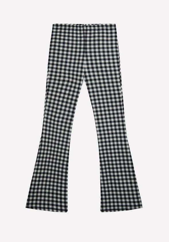 JustFab Margaux Platform Loafer Pump Womens Black/ White Size 8.5 Product Image