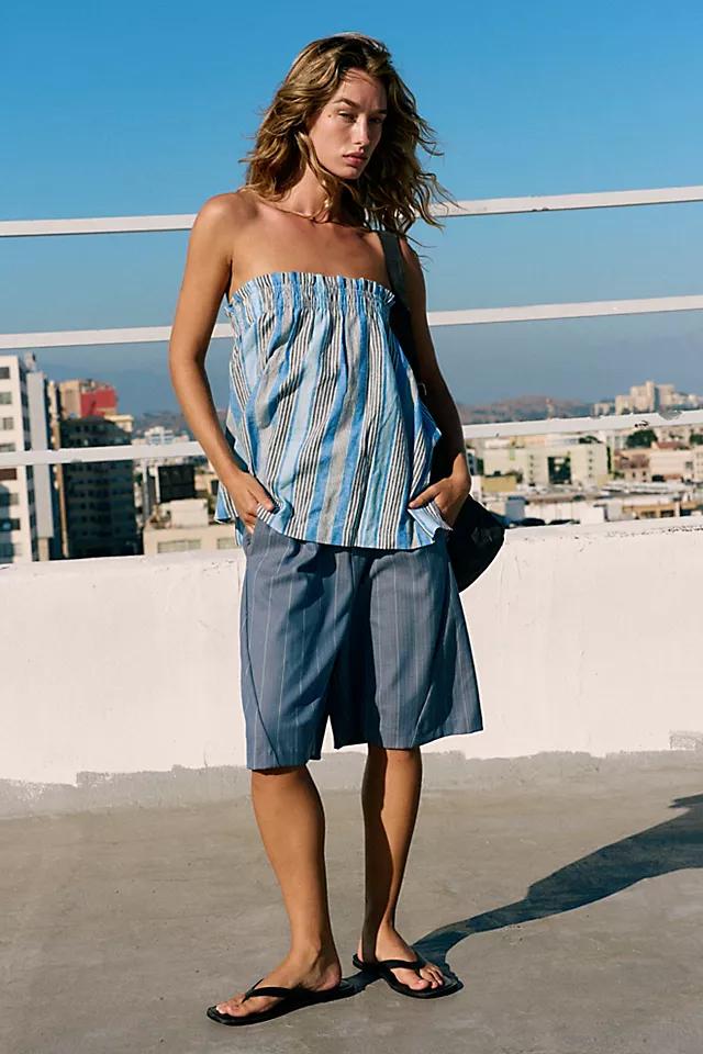 Corfu Striped Cotton-Linen Set Product Image