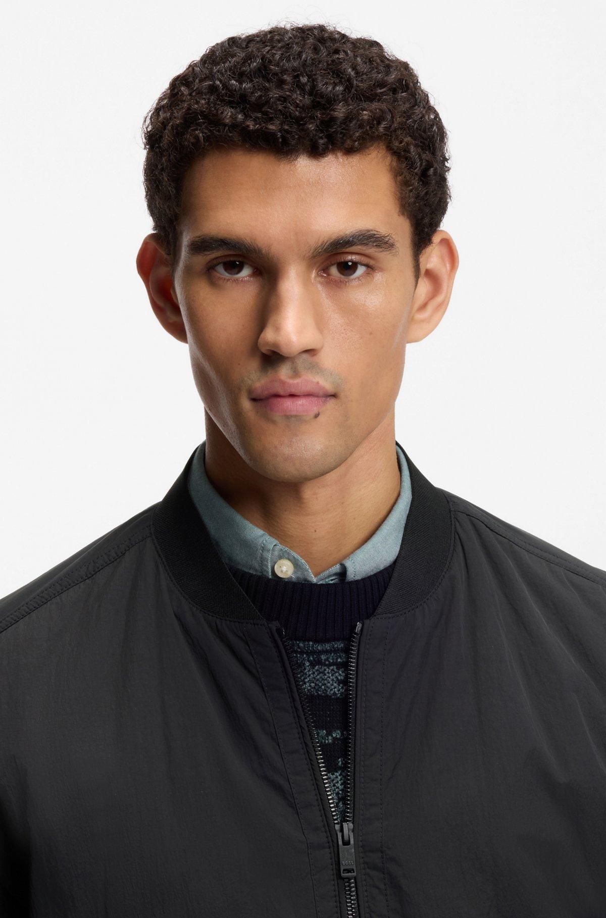 Water-repellent bomber jacket in cotton-touch fabric Product Image