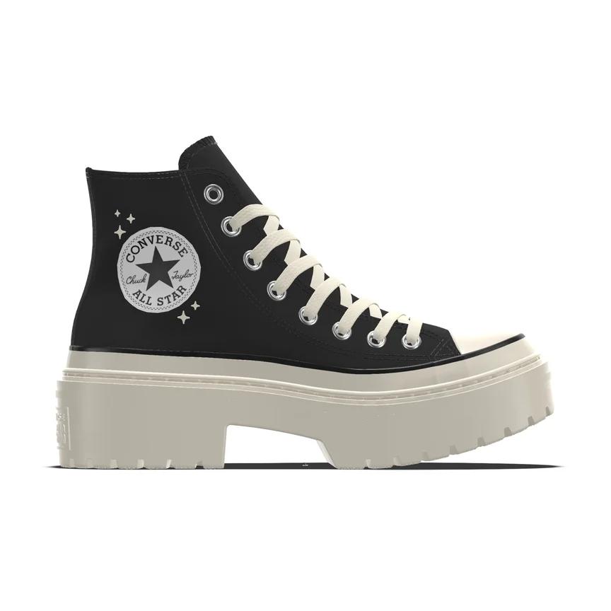 Custom Chuck Taylor All Star Lugged Heel Platform By You Product Image