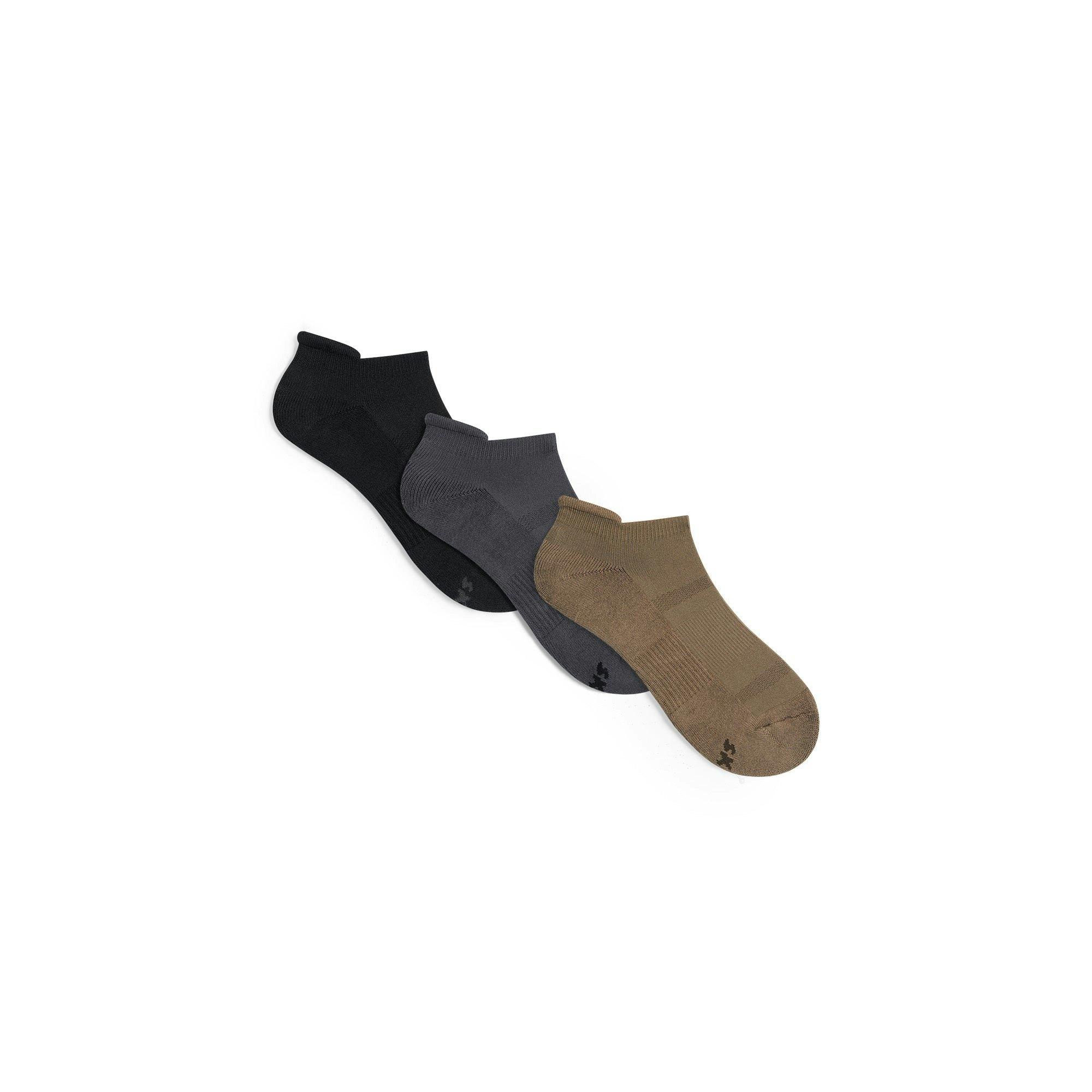 COMFORT ANKLE SOCK 3-PACK | RAVEN MULTI Product Image