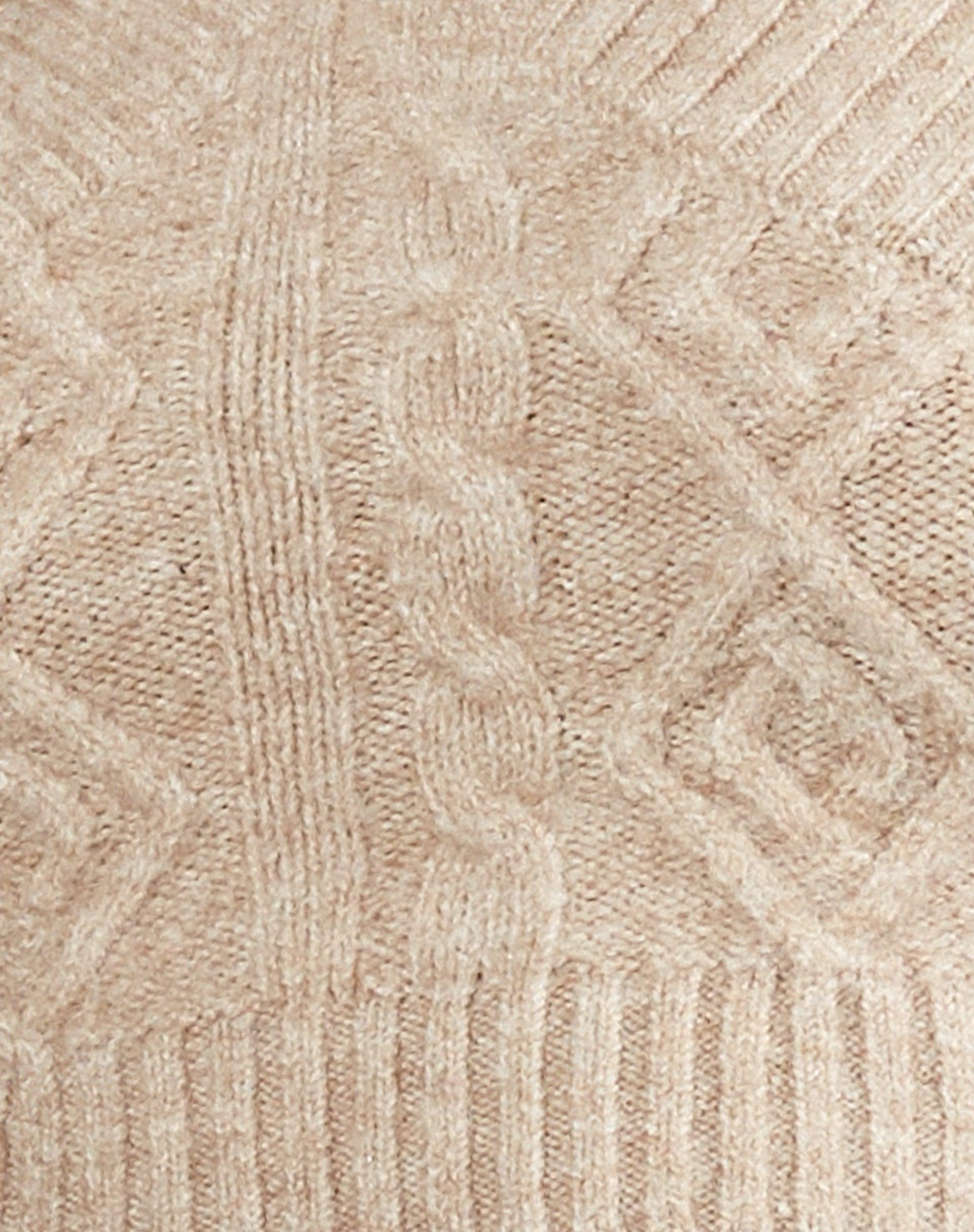 Asira Crop Top in Knit Oatmeal Product Image