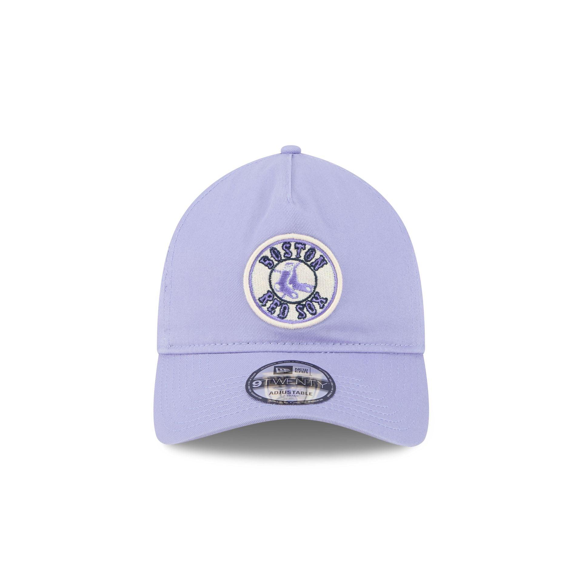 Boston Red Sox Lavender 9TWENTY A-Frame Adjustable Hat Male Product Image