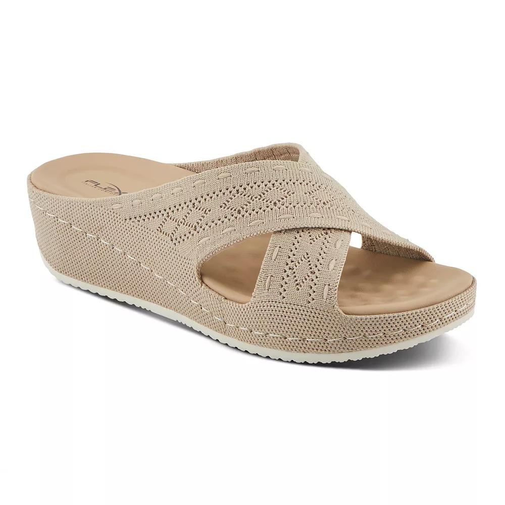 Flexus by Spring Step Meshana Women's Slide Sandals, Size: 39, Brown Product Image