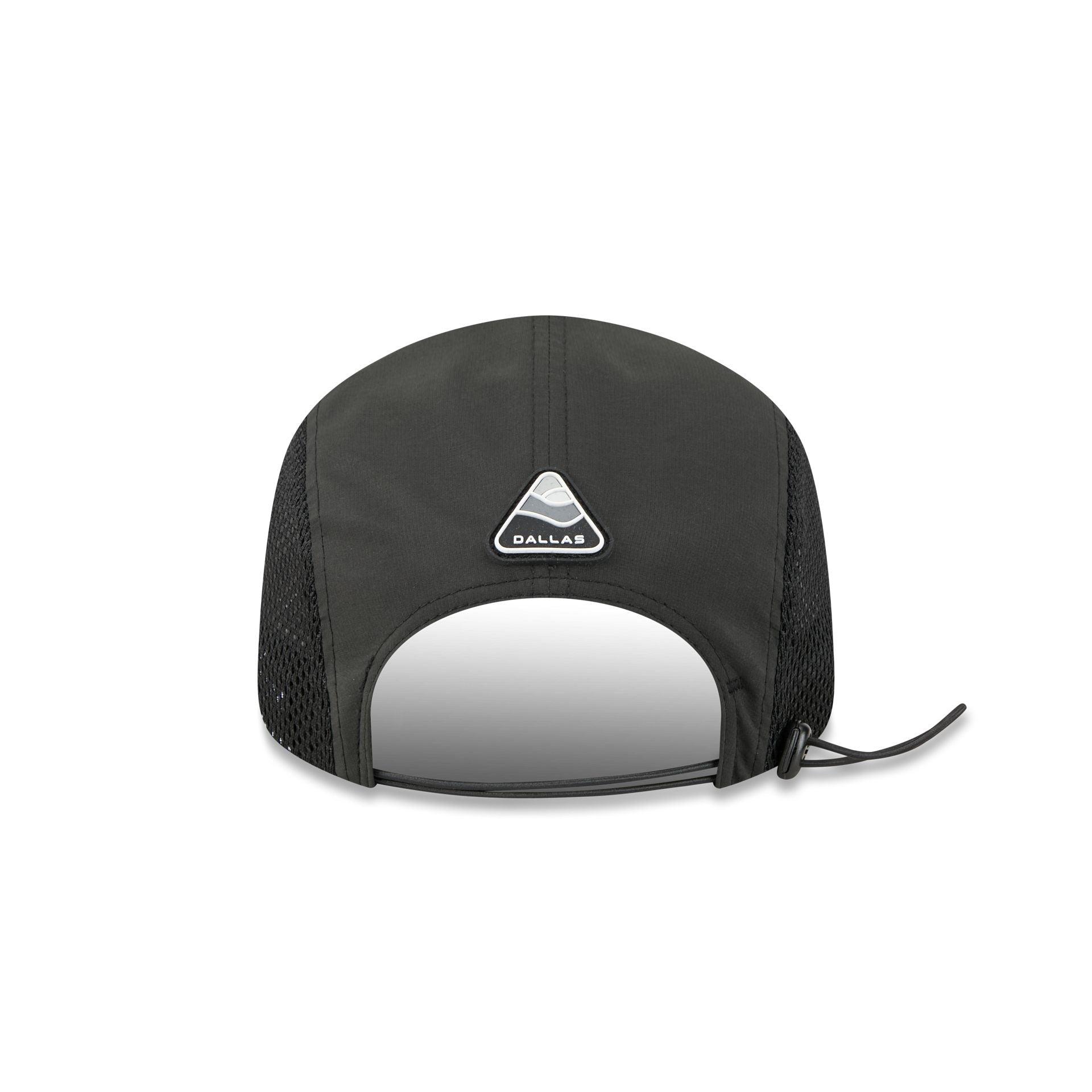 Dallas Cowboys Black Poly Runner Adjustable Hat Male Product Image