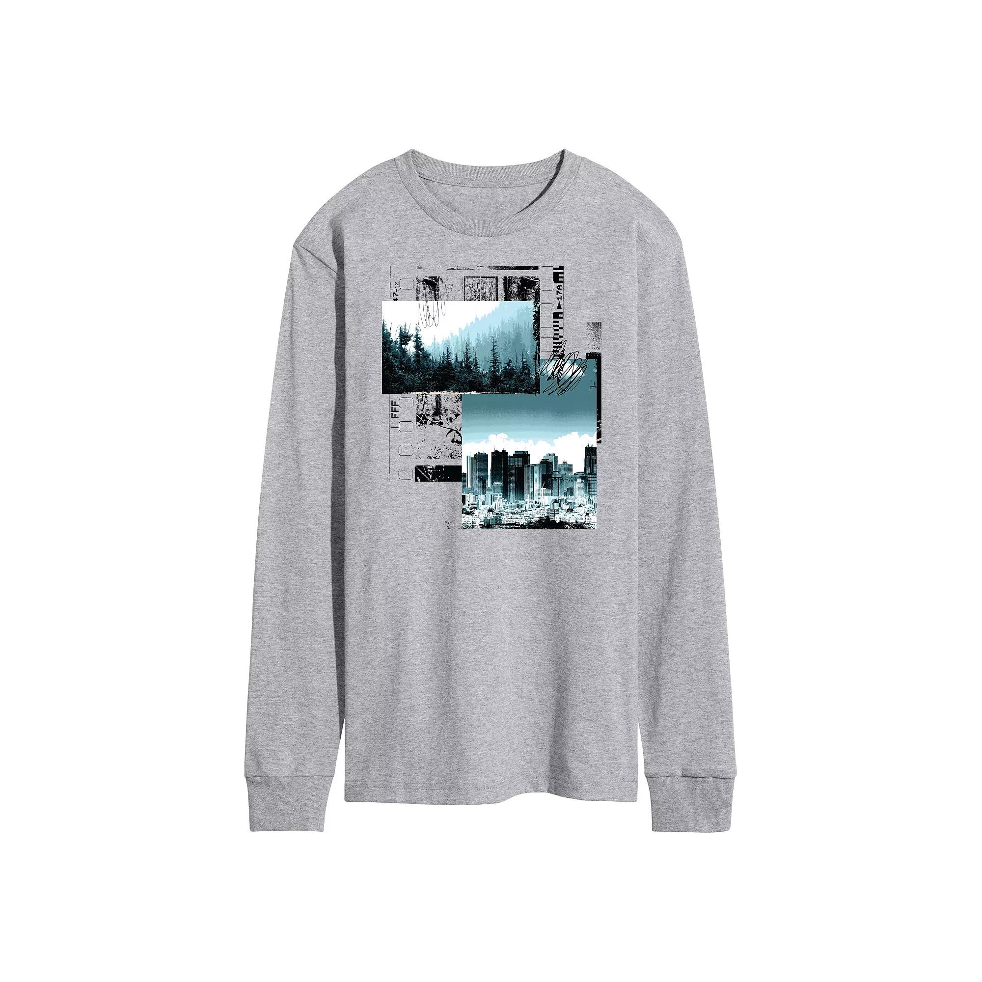 Men's Grungescape Graphic Tee,  Product Image