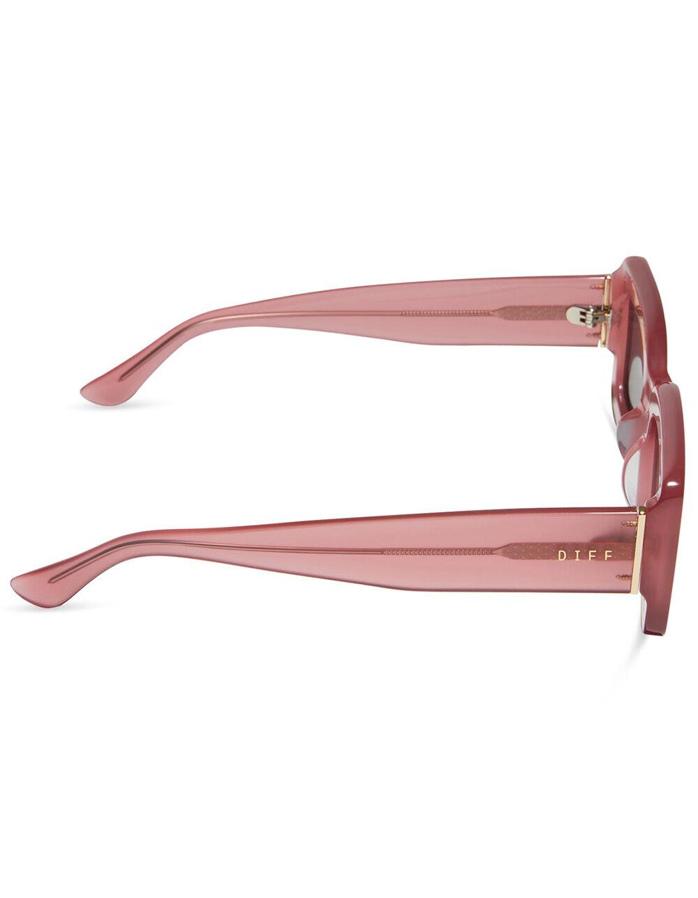 DIFF EYEWEAR Indy Polarized Sunglasses - CORAL Product Image