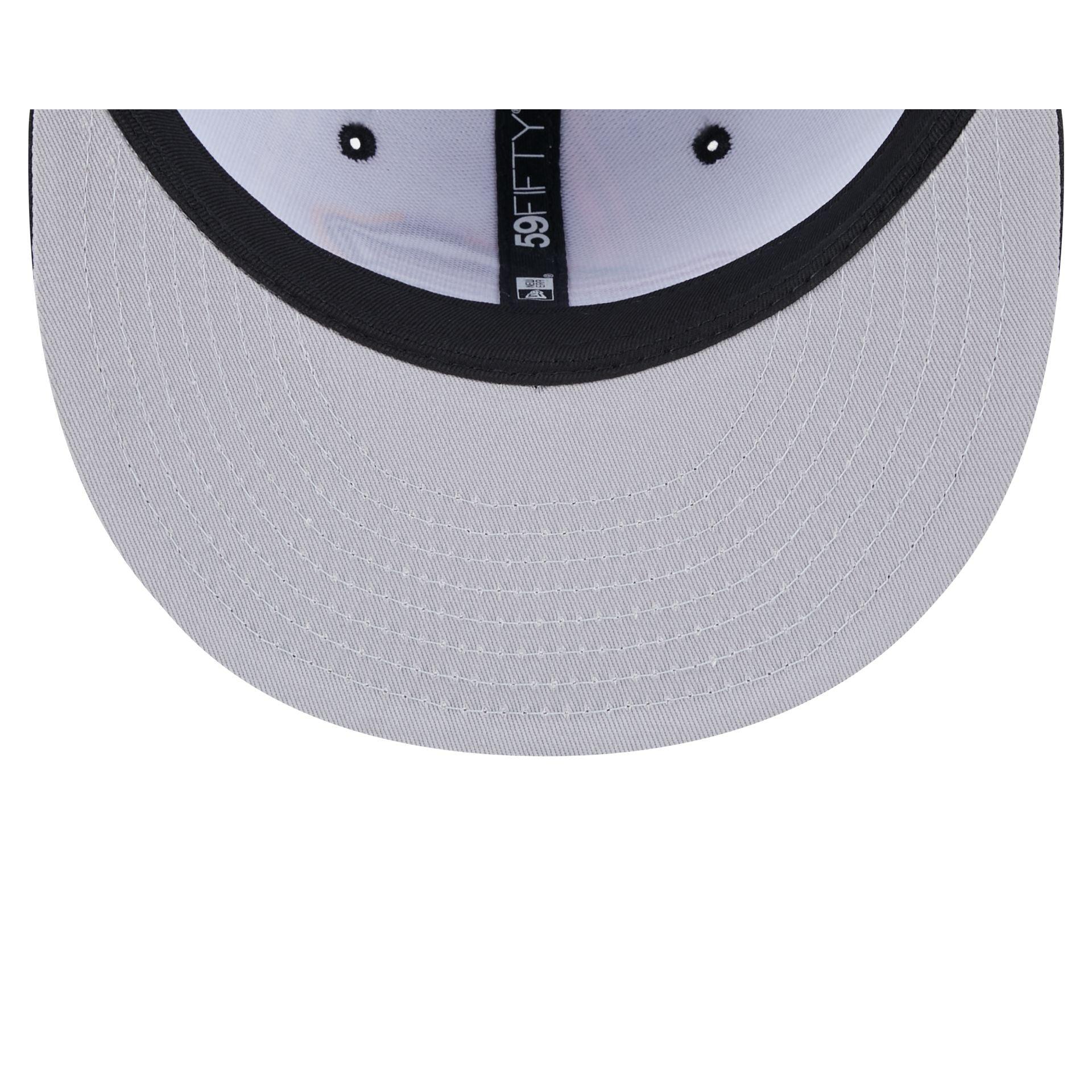 Los Angeles Dodgers 2024 World Series Champions Trophy Side Patch 59FIFTY Fitted Hat Male Product Image