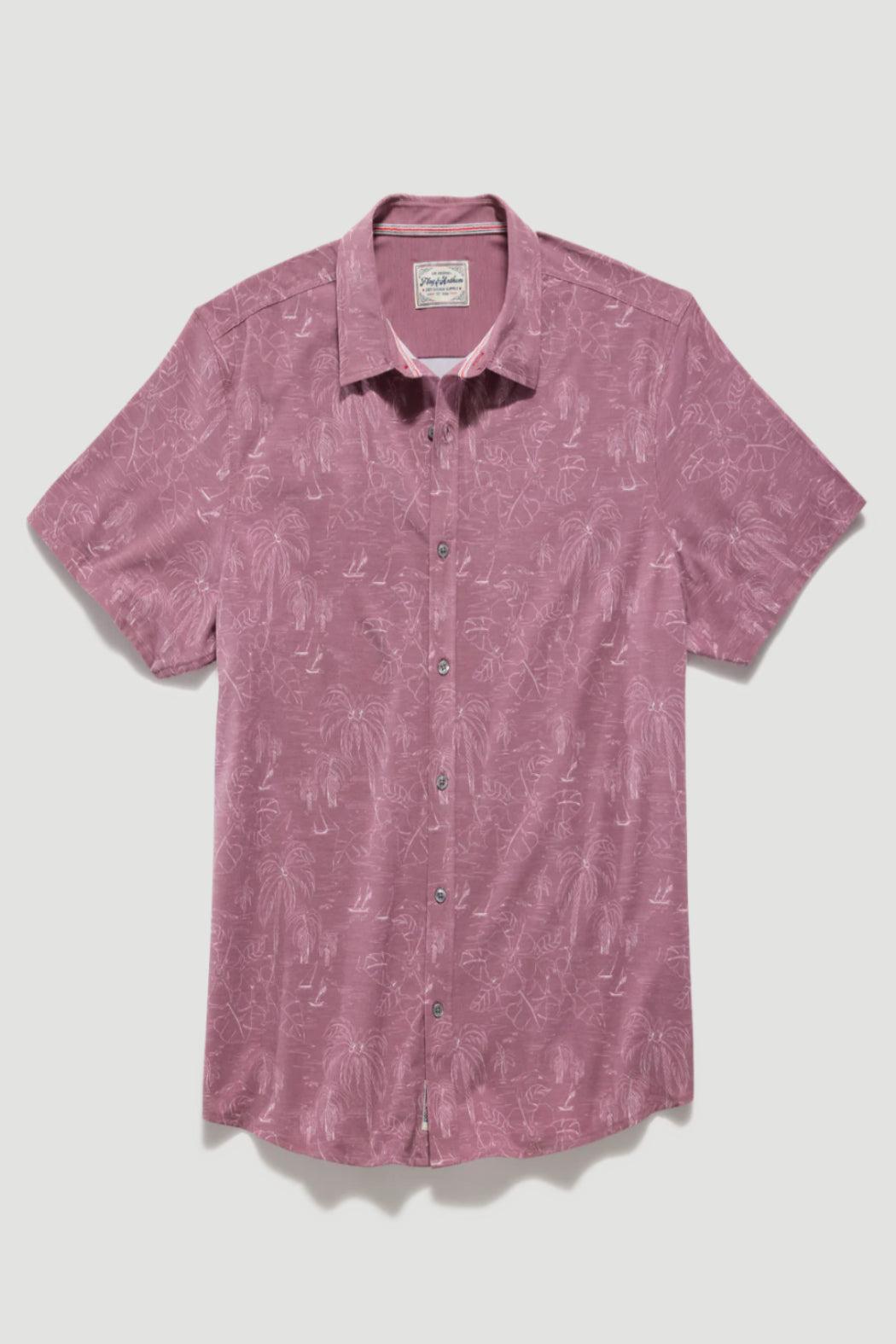 Richfield Upf Performance Tropical Print Shirt Product Image